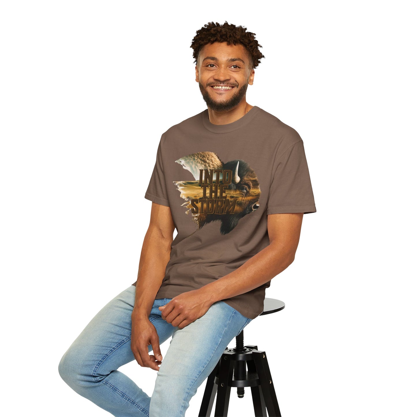 Into the Storm Unisex Garment-Dyed T-shirt