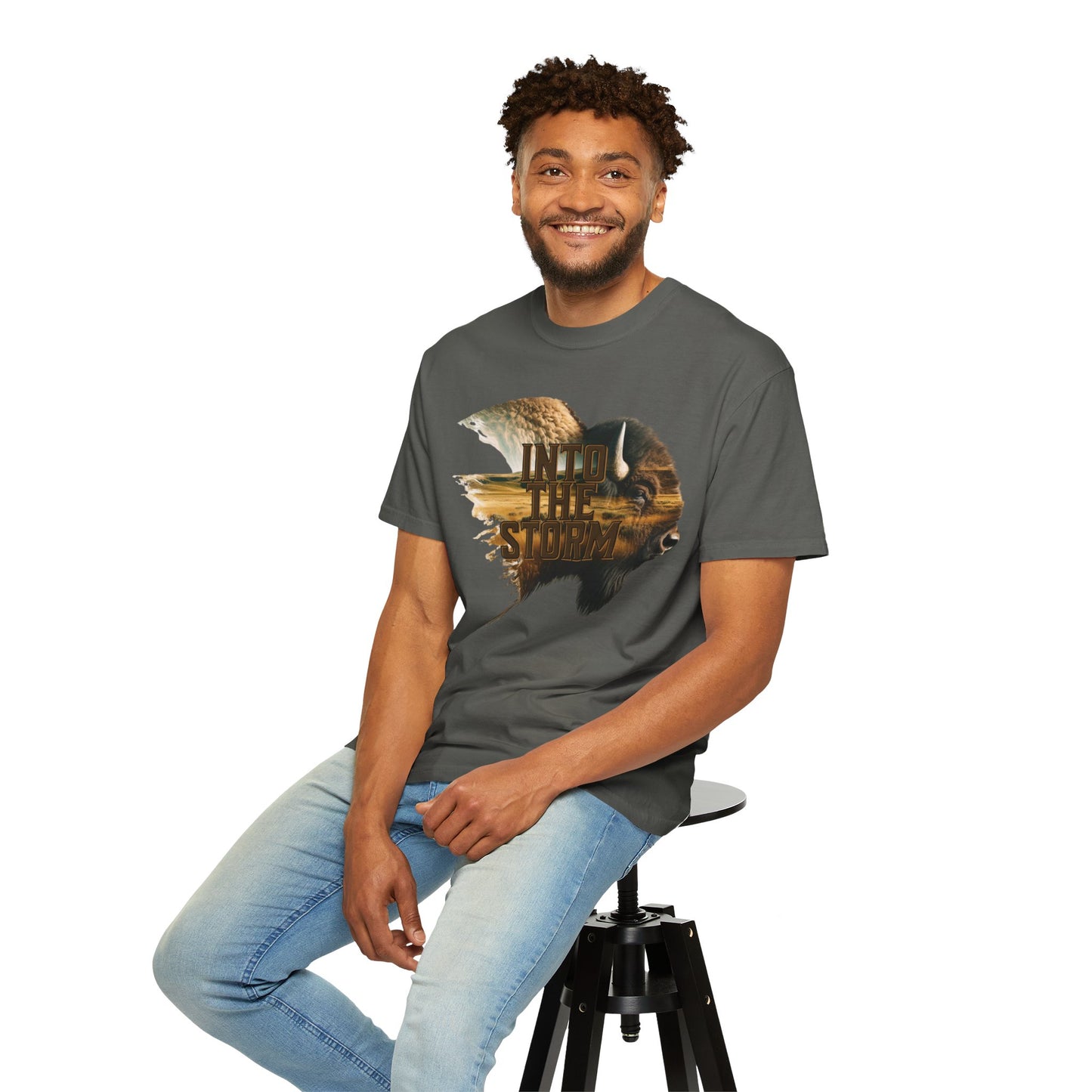 Into the Storm Unisex Garment-Dyed T-shirt