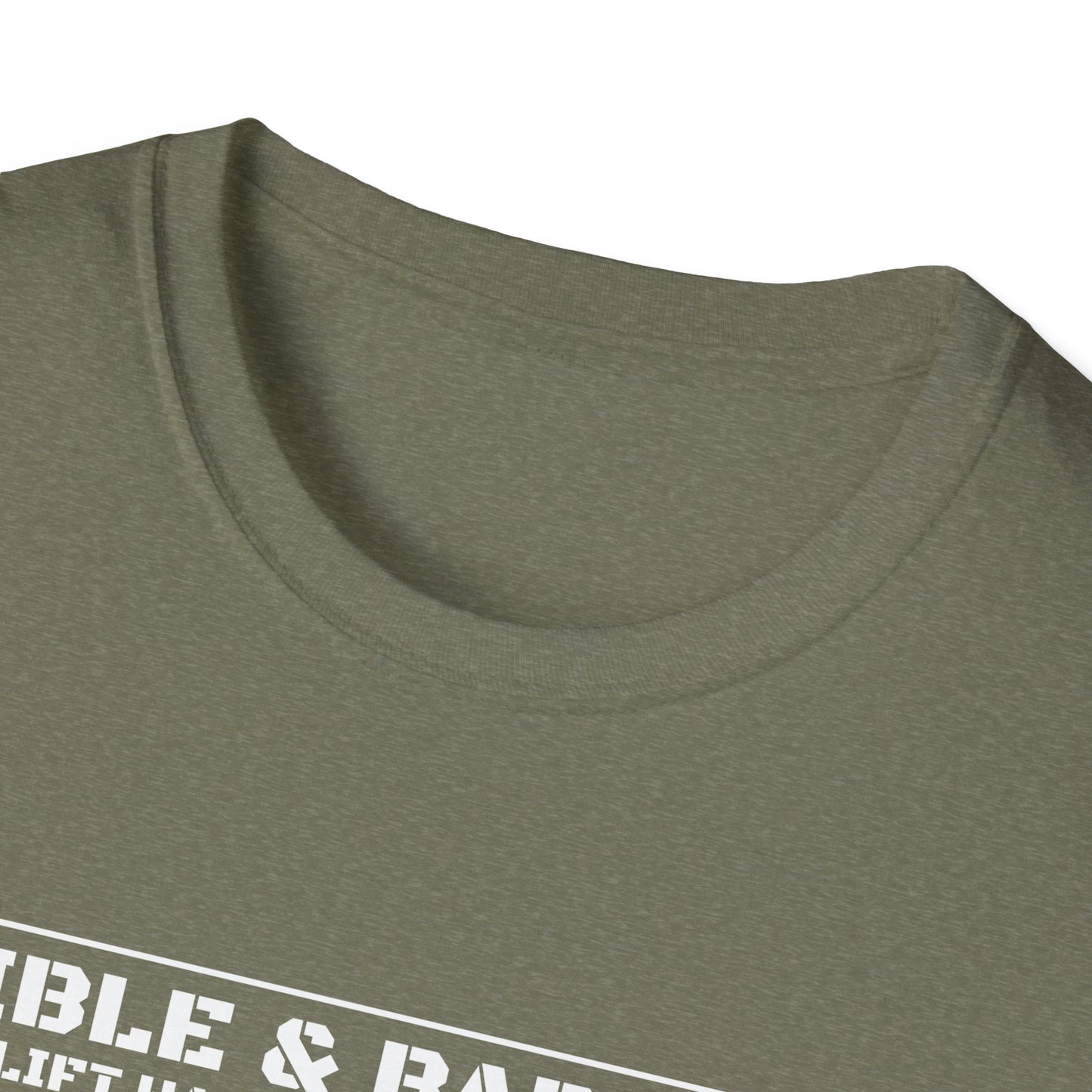 Bible & Barbell Logo Unisex Softstyle T-Shirt