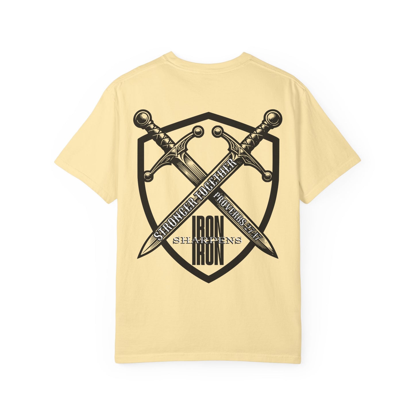 Iron Sharpens Iron Proverbs 27:17 T-Shirt