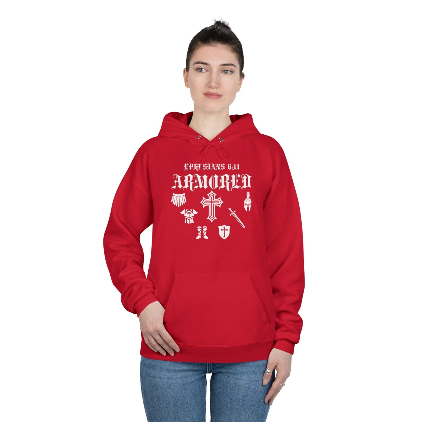 Ephesians 6:11 Eco-Friendly Hoodie