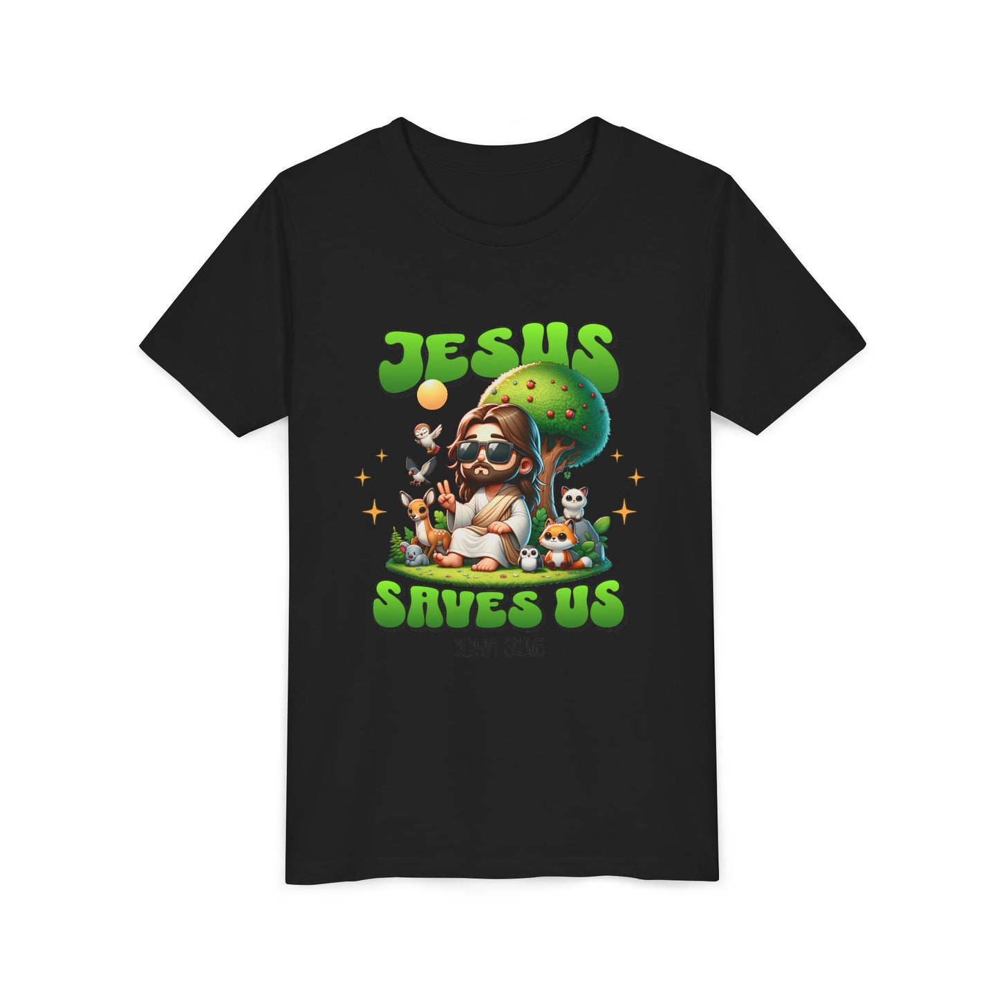 Vintage Jesus Saves Youth Tee