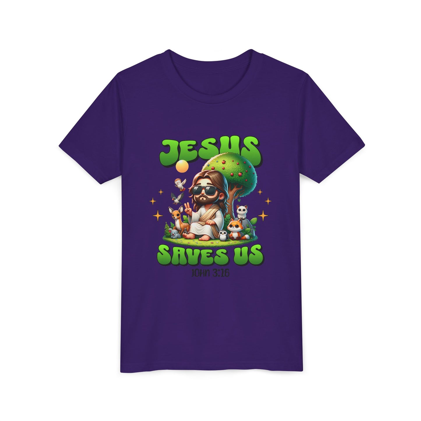 Vintage Jesus Saves Youth Tee