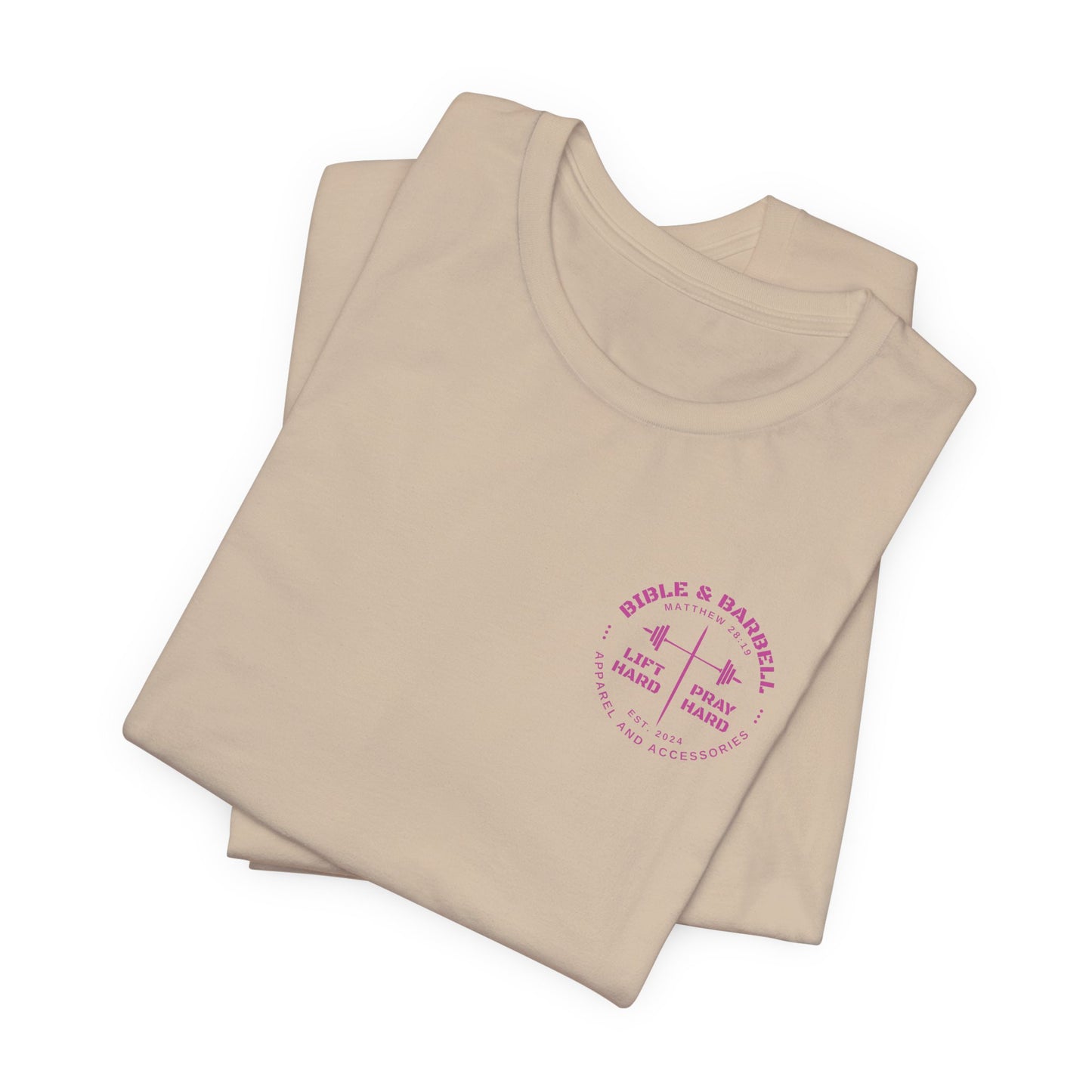 Women's Pink Circle Logo T-Shirt