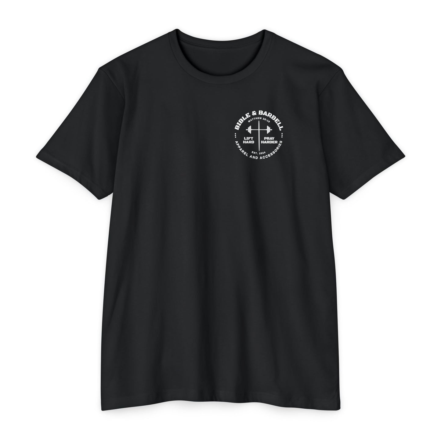 Strong & Courageous Lion Graphic T-Shirt, Joshua 1:9 Motivational Tee, Unisex Shirt, Strength Apparel, Gift for Him, Faith-Based Clothing