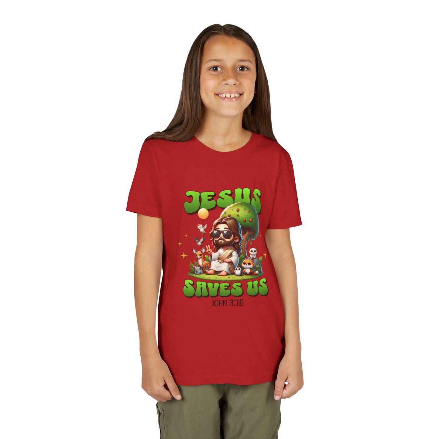 Vintage Jesus Saves Youth Tee
