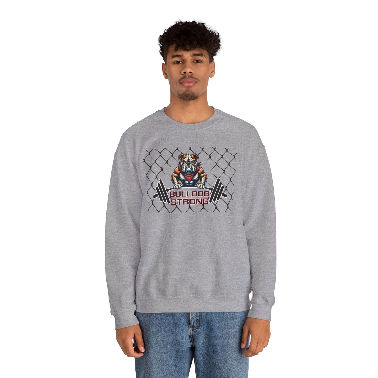 Bulldog Strong Crewneck Sweatshirt