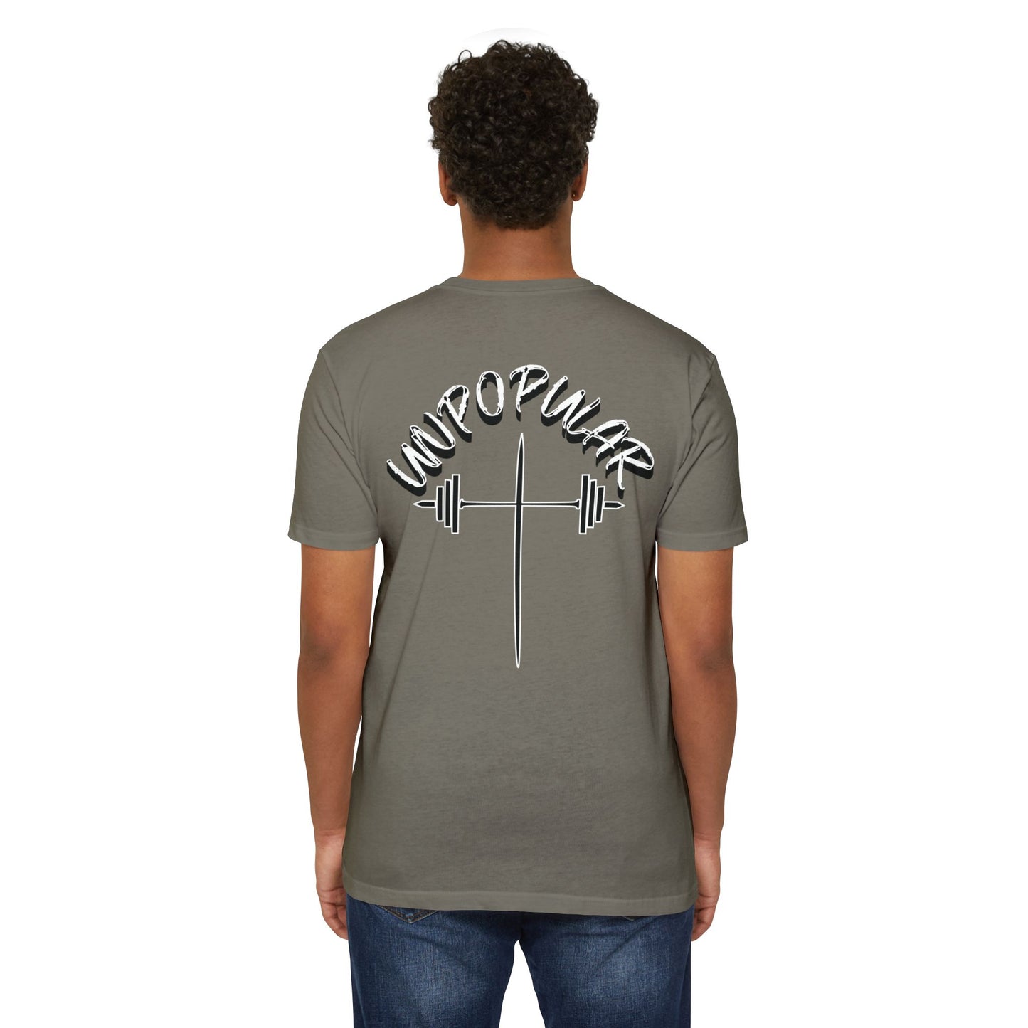 "UNPOPULAR" Unisex Fitness T-Shirt: Empower Your Workout, Gym Apparel, Casual Wear, Training Gear, Gift for Fitness Enthusiasts.