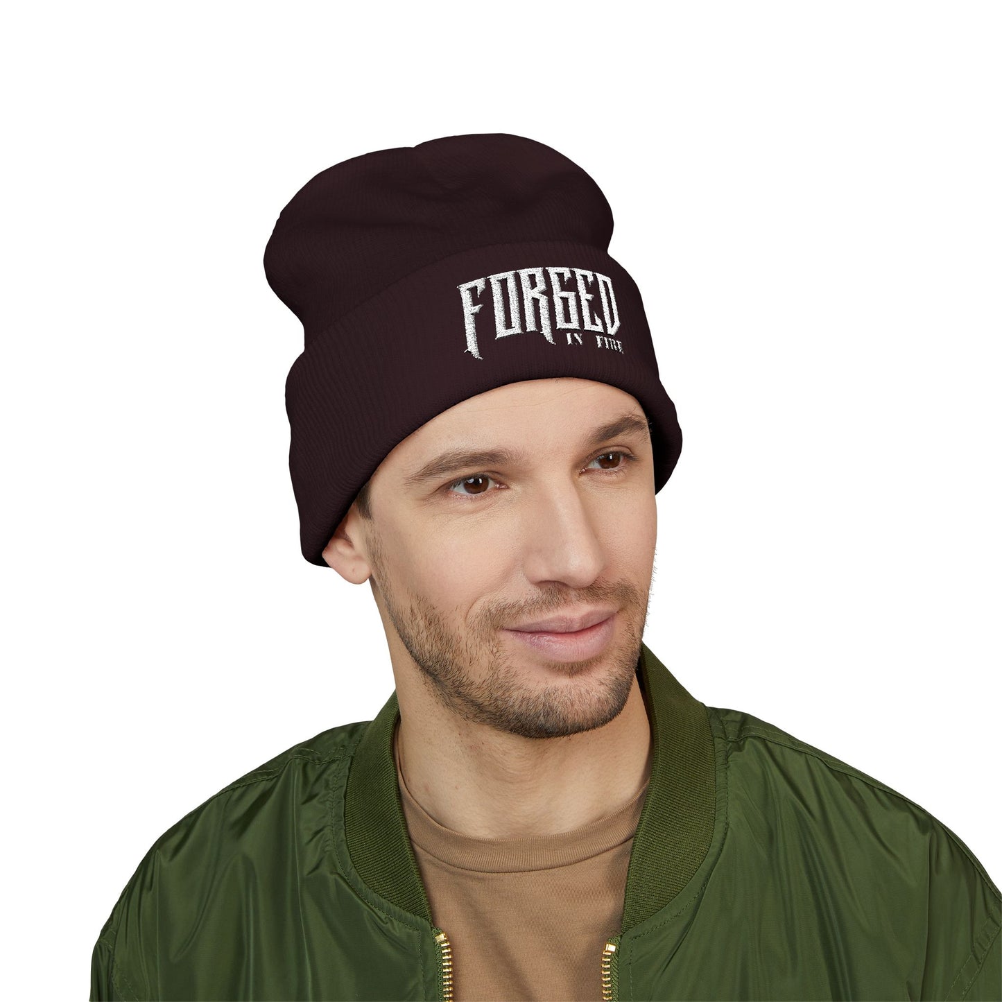 Forged In Fire Classic Cuffed Beanie (Embroidery)