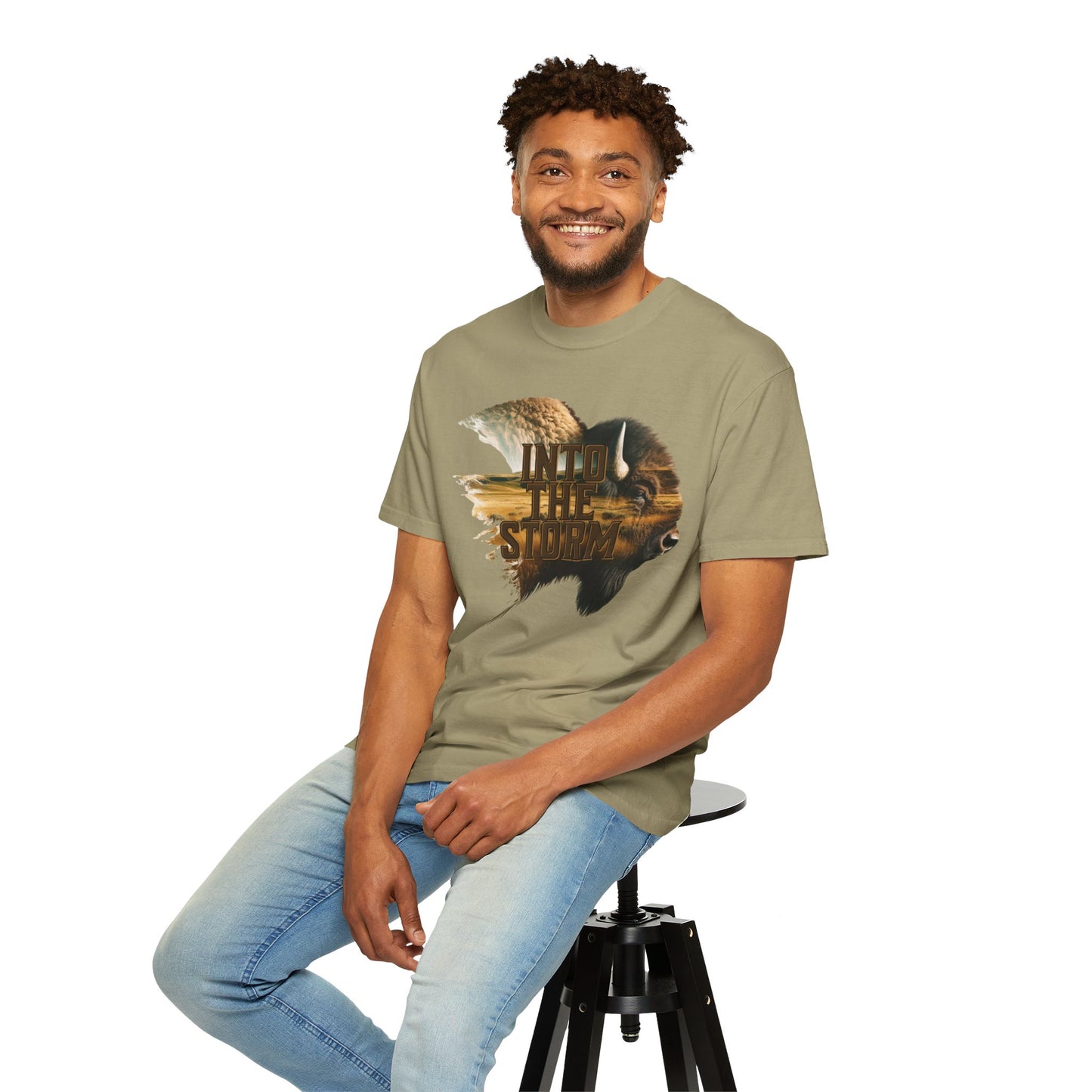Into the Storm Unisex Garment-Dyed T-shirt