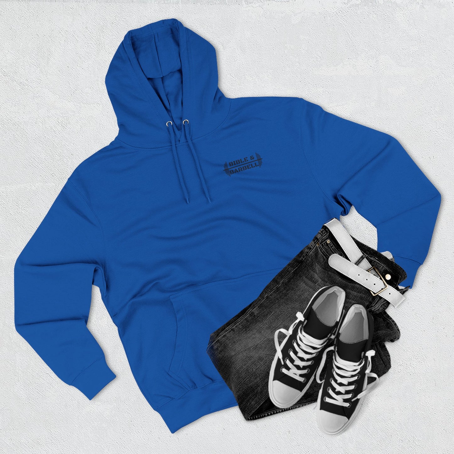 Luke 1:47 Savior Three-Panel Fleece Hoodie