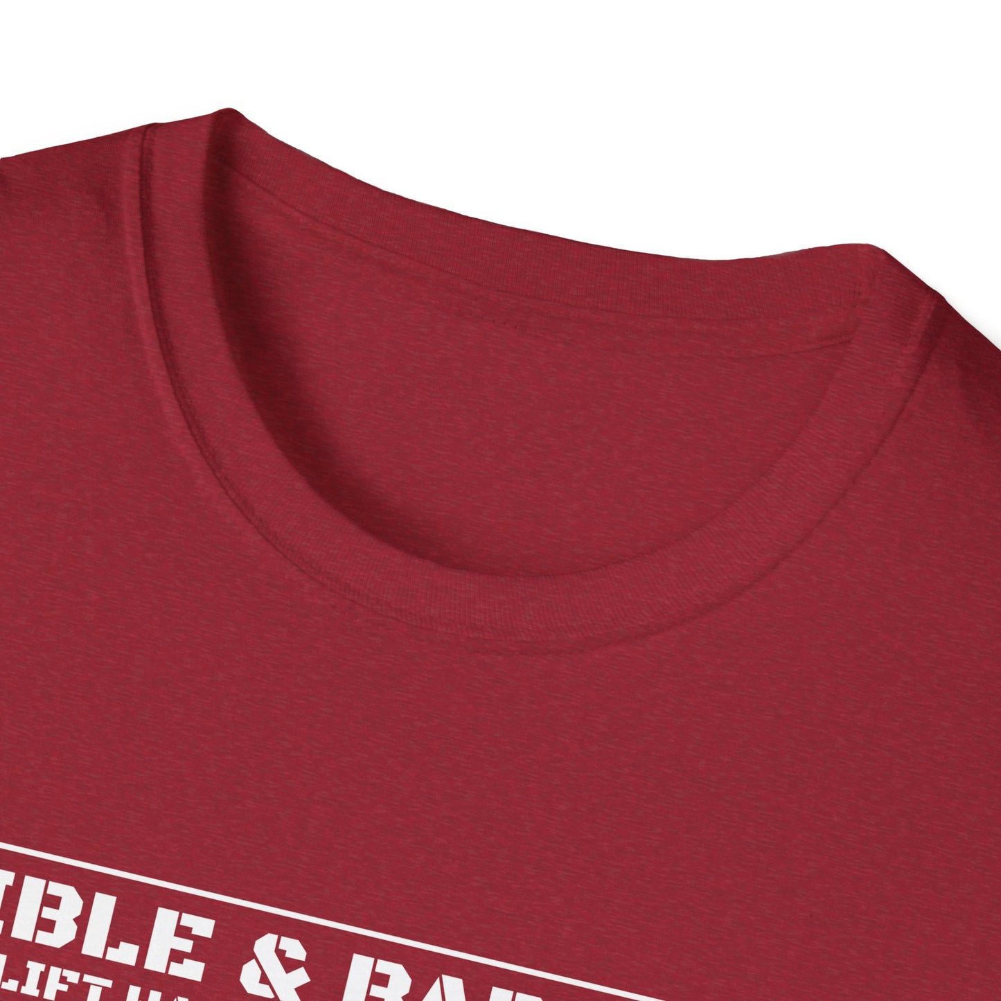 Bible & Barbell Logo Unisex Softstyle T-Shirt