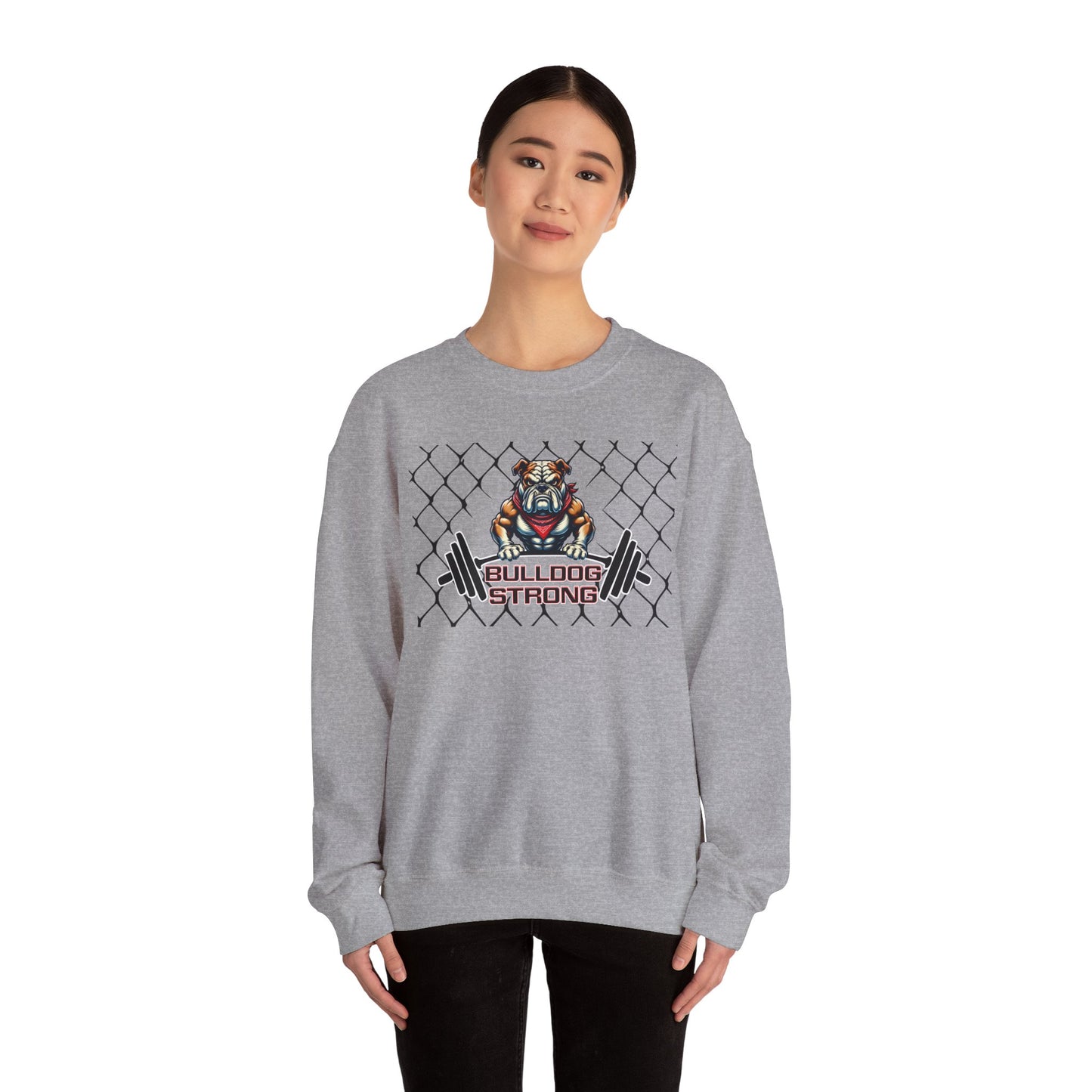 Bulldog Strong Crewneck Sweatshirt