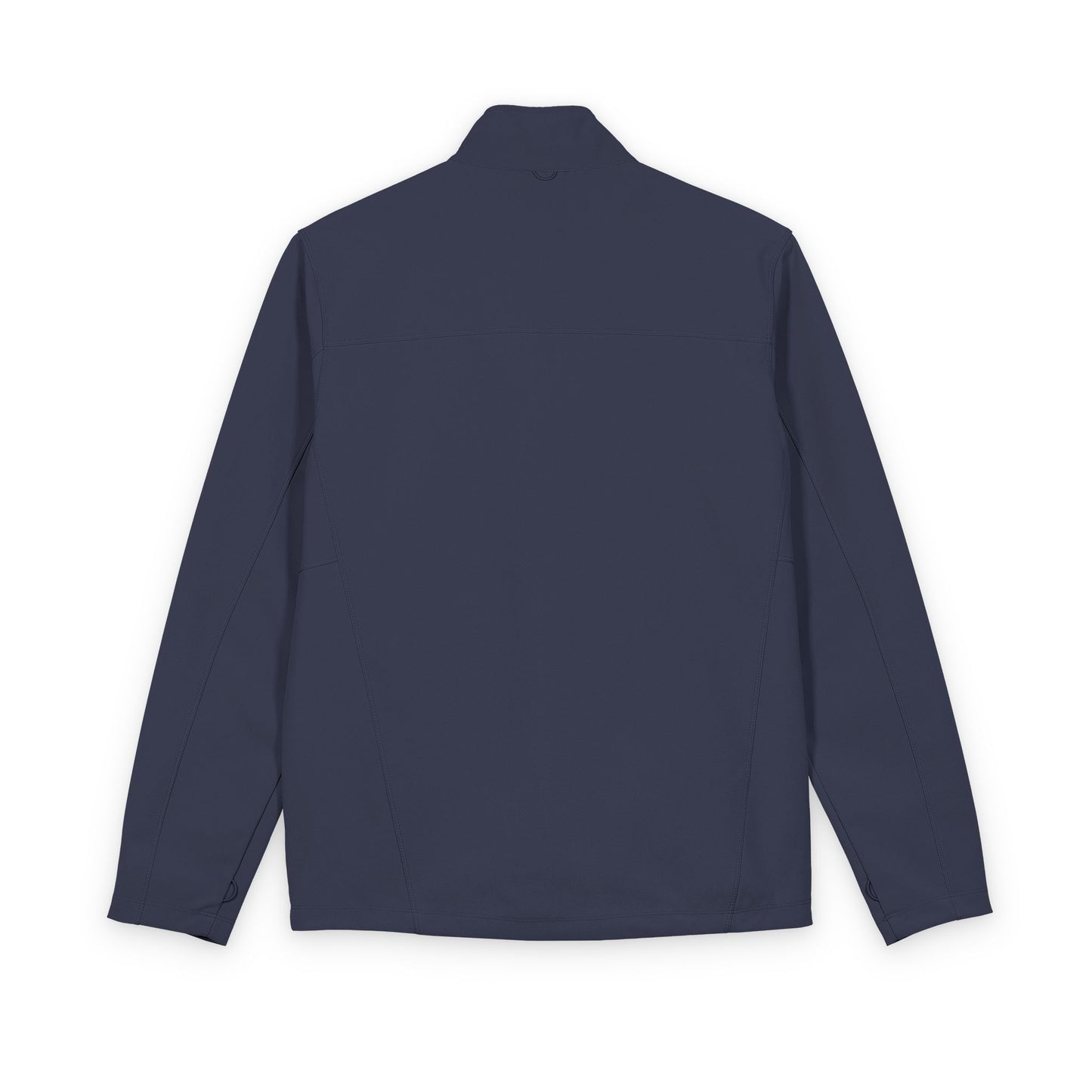 Men's Soft Shell Jacket — Subtle Crest Chest Logo, Lightweight Windbreaker