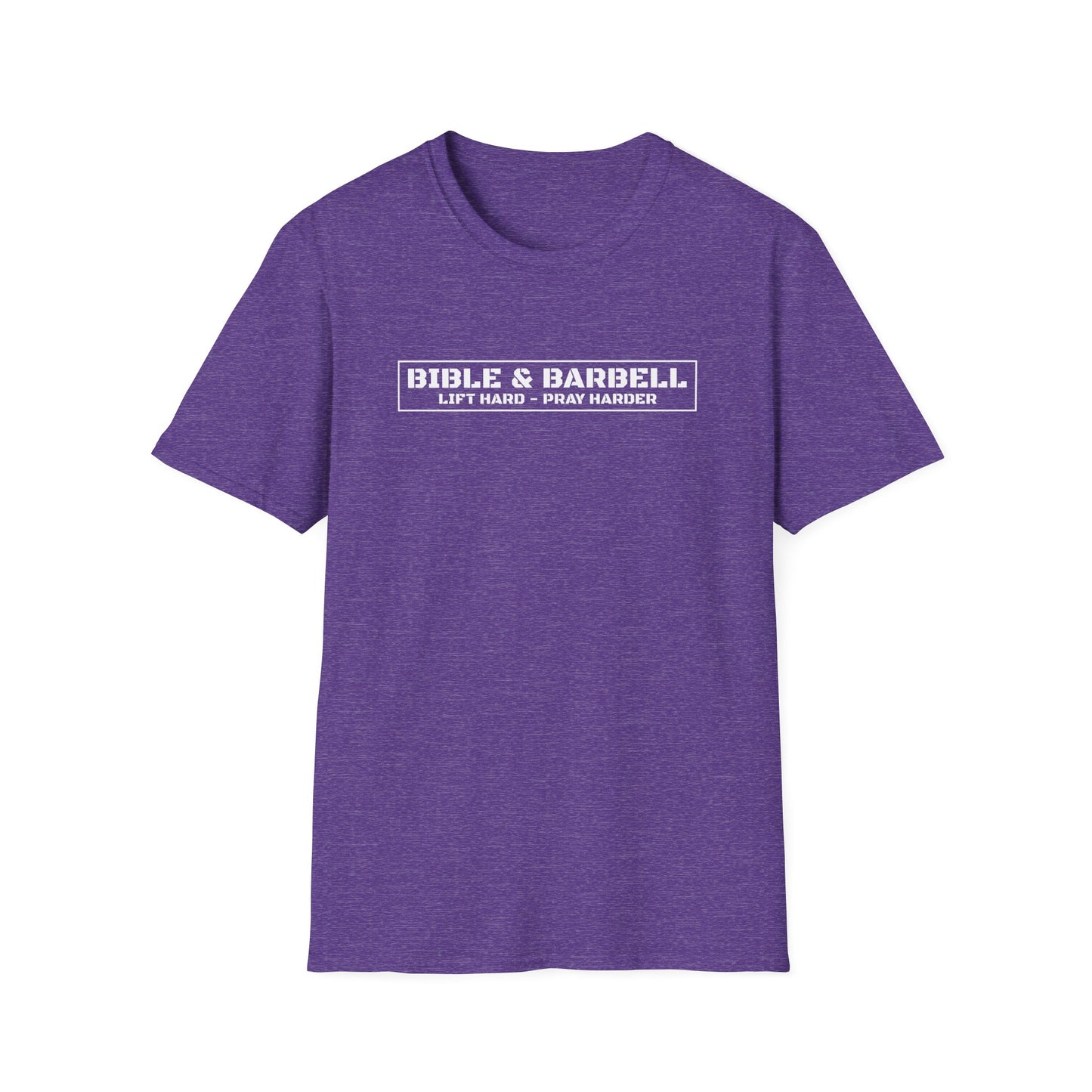 Bible & Barbell Logo Unisex Softstyle T-Shirt