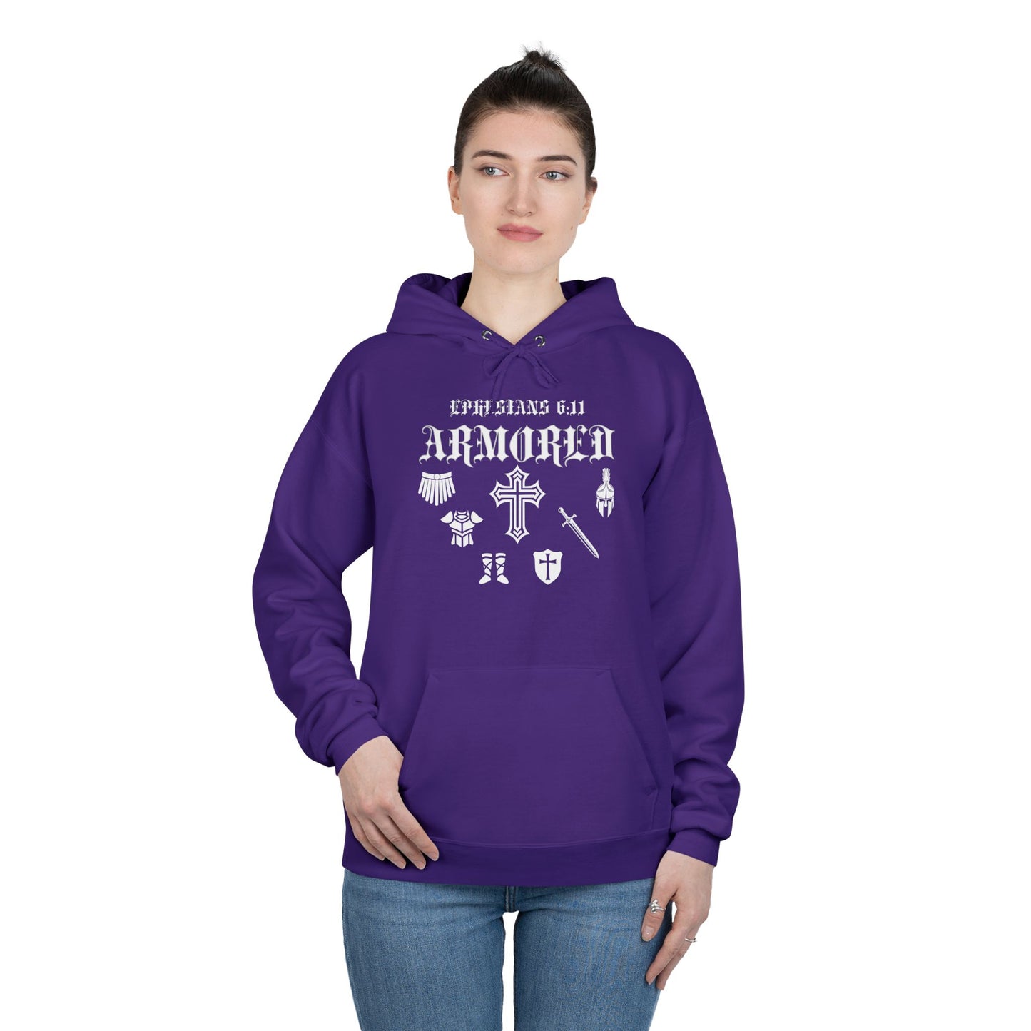 Ephesians 6:11 Eco-Friendly Hoodie