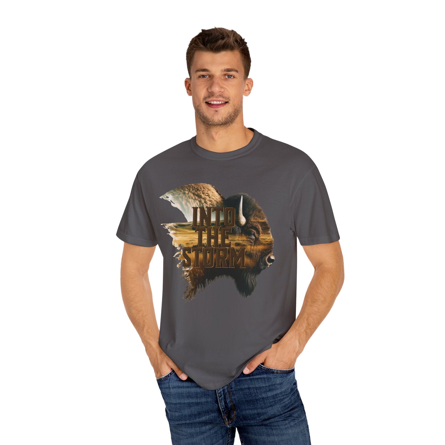Into the Storm Unisex Garment-Dyed T-shirt
