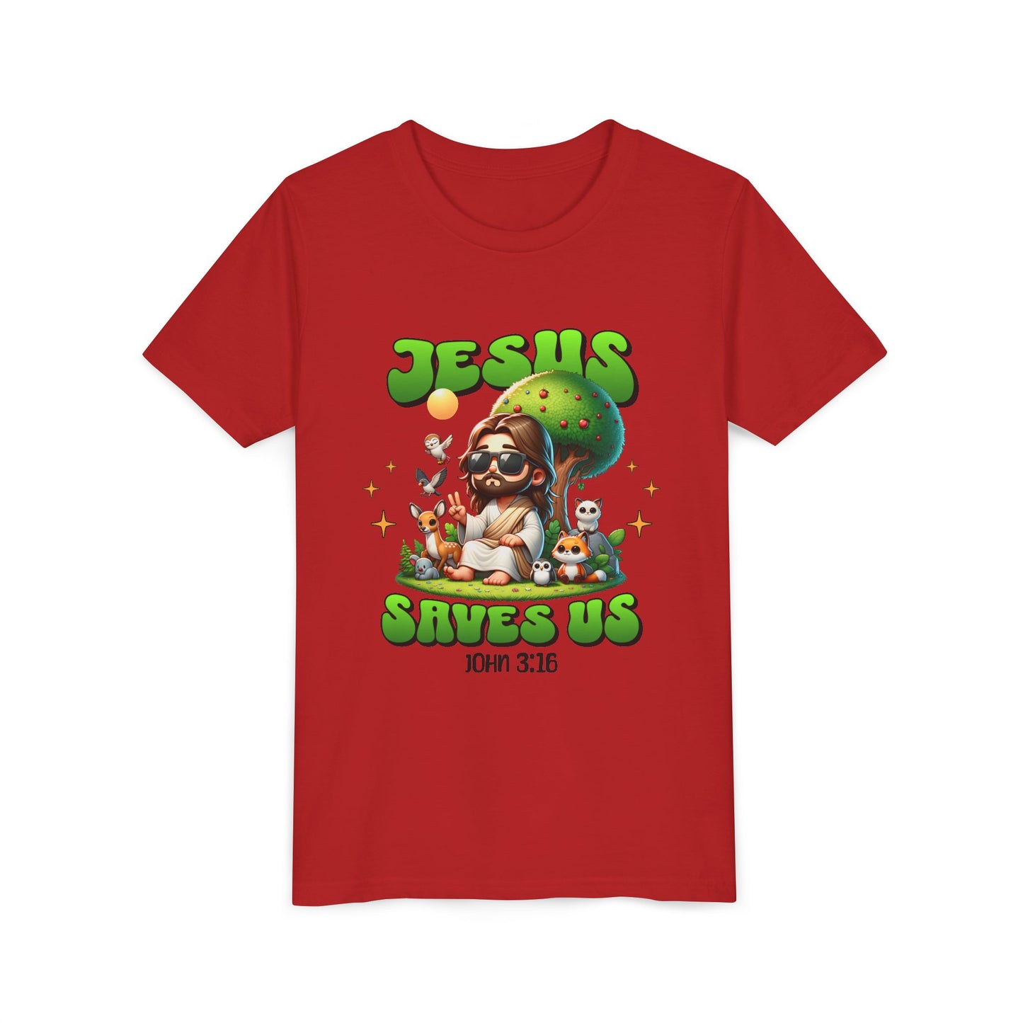 Vintage Jesus Saves Youth Tee