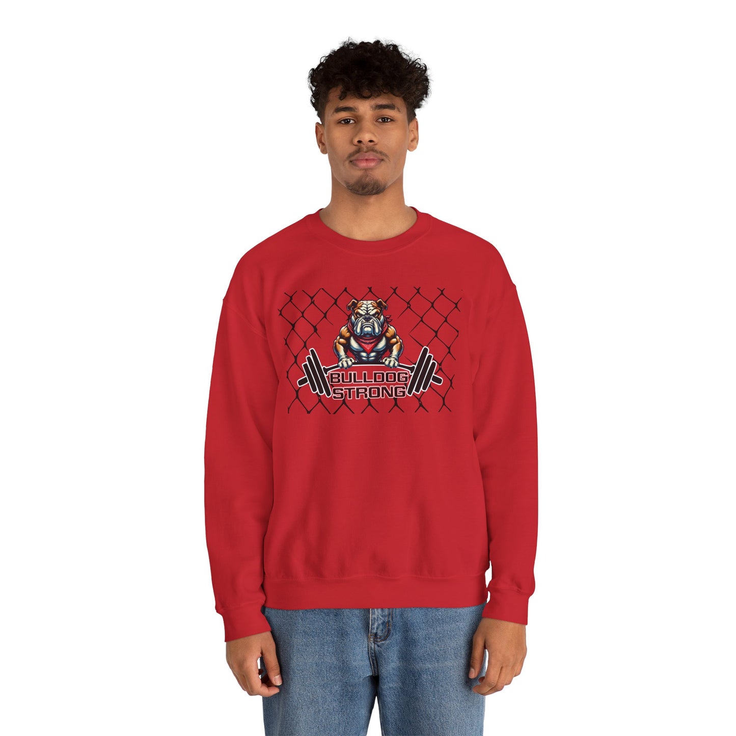 Bulldog Strong Crewneck Sweatshirt
