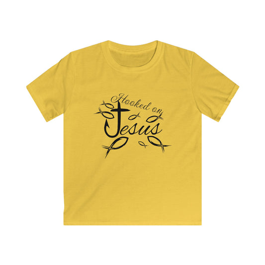 Hooked on Jesus Youth T-Shirt