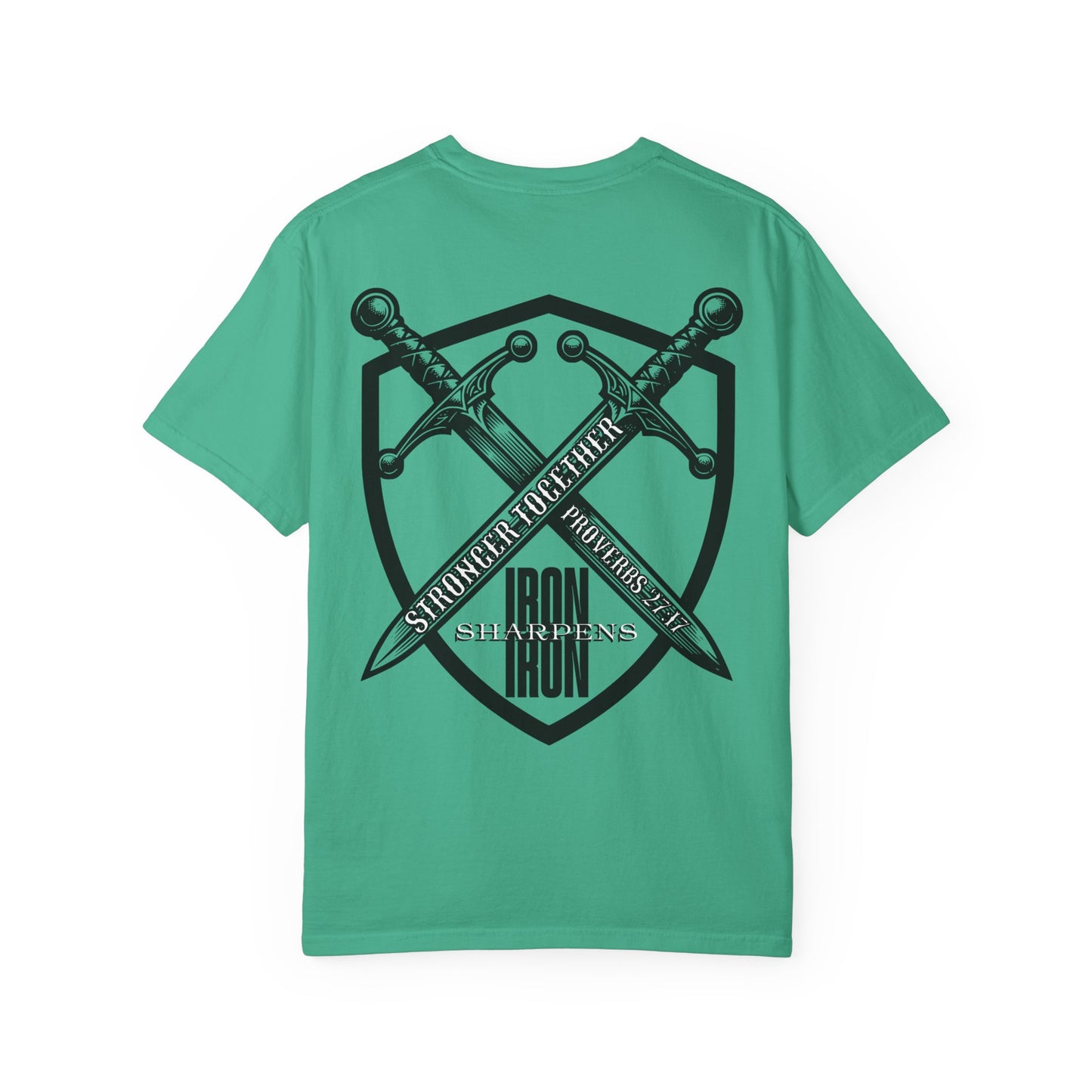 Iron Sharpens Iron Proverbs 27:17 T-Shirt