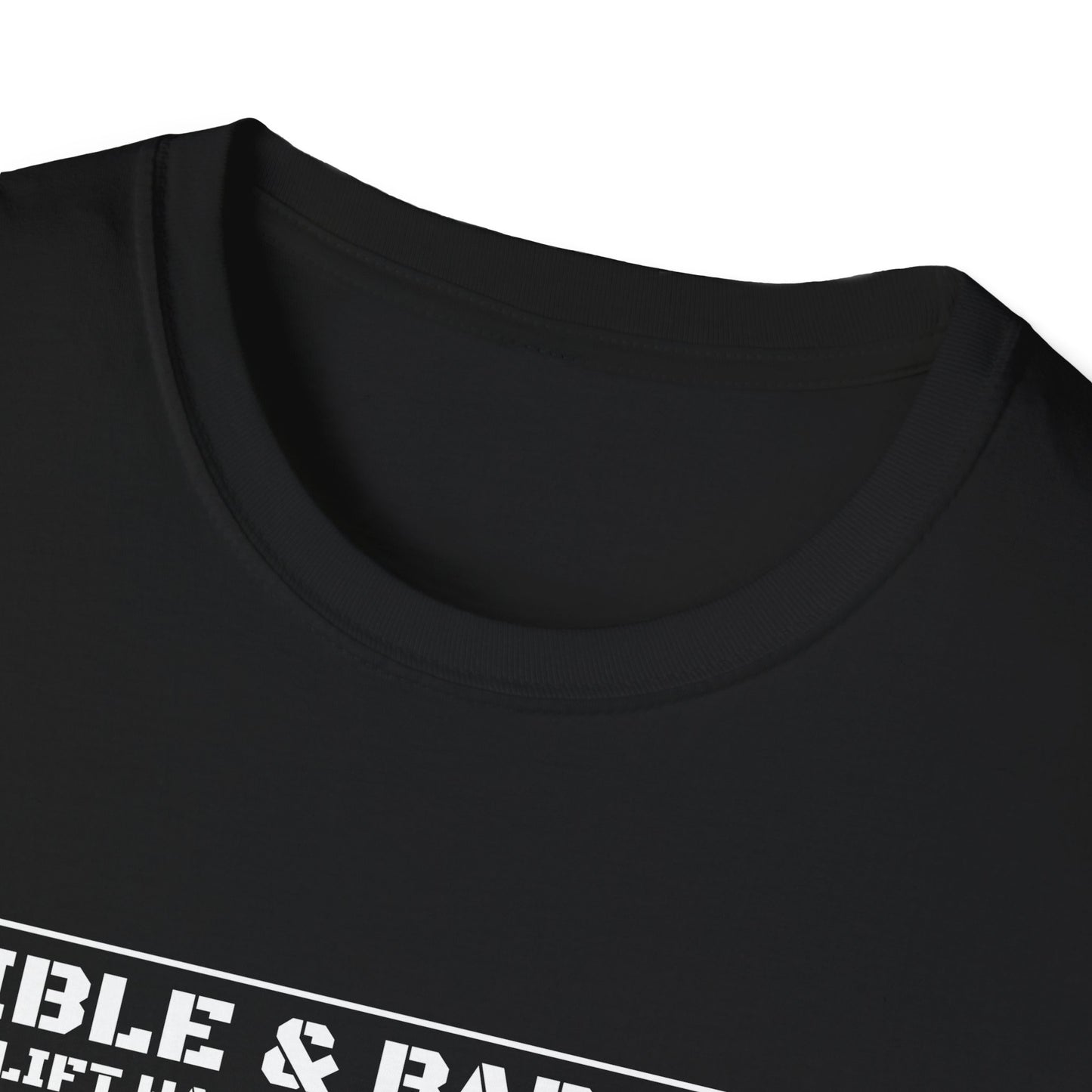 Bible & Barbell Logo Unisex Softstyle T-Shirt