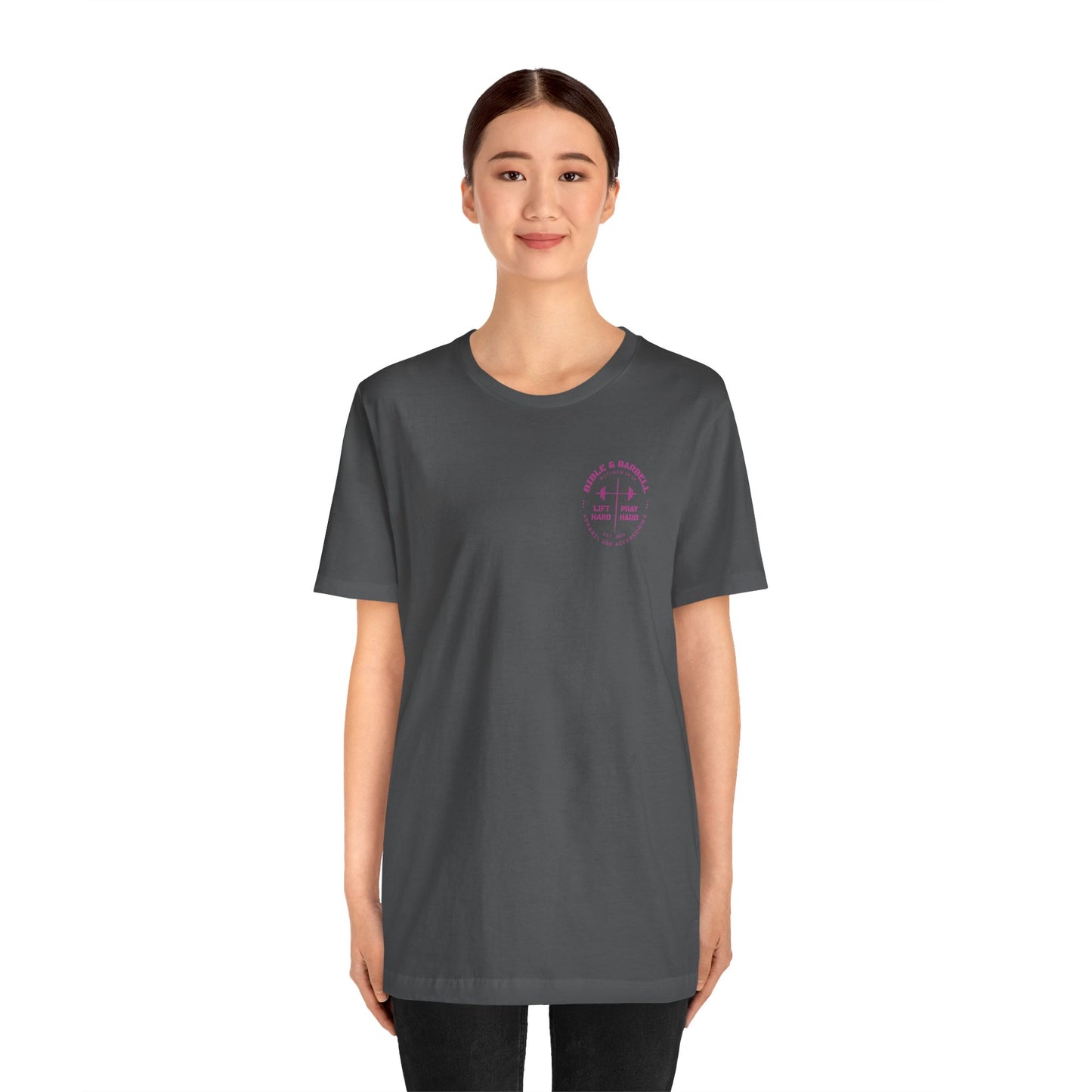 Women's Pink Circle Logo T-Shirt