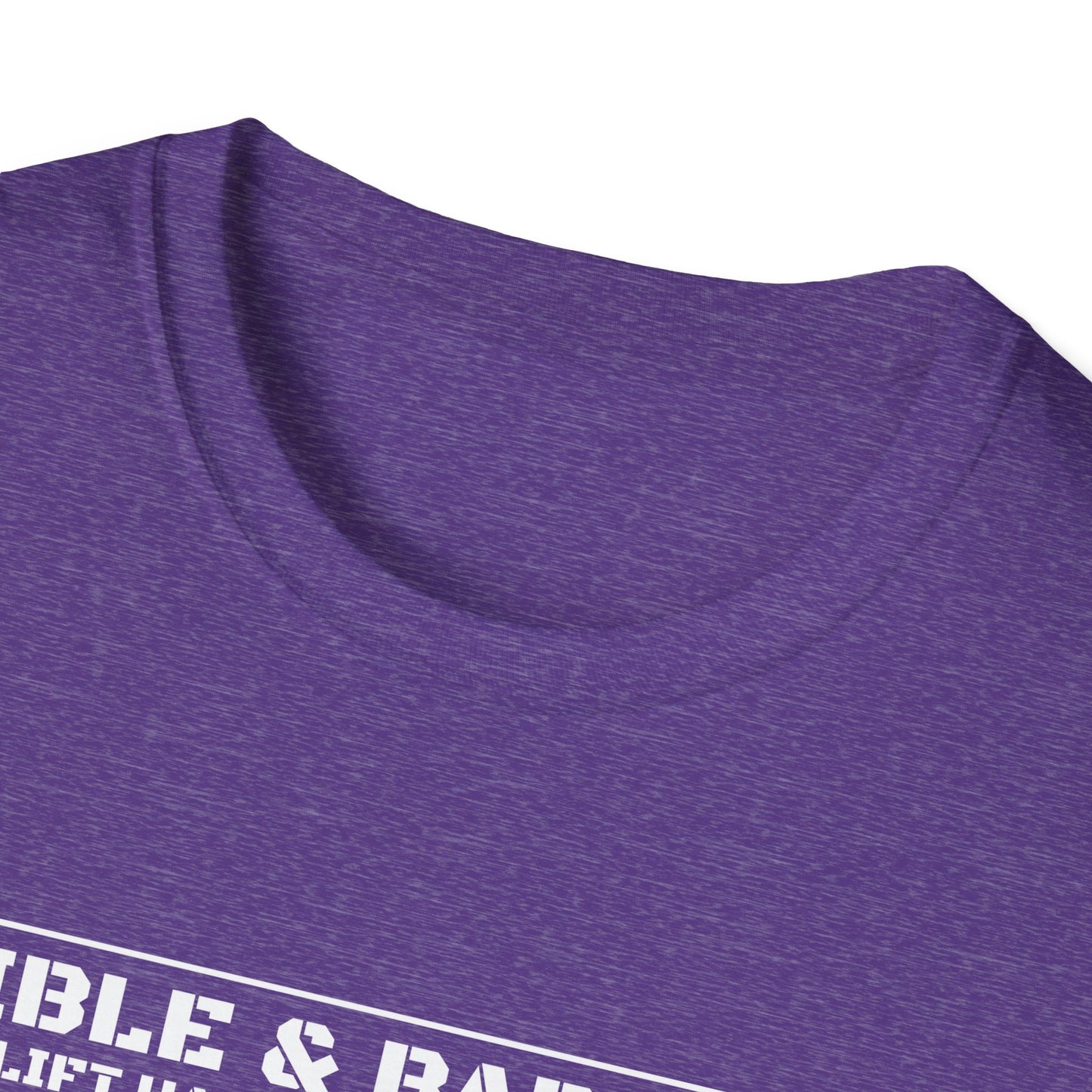 Bible & Barbell Logo Unisex Softstyle T-Shirt
