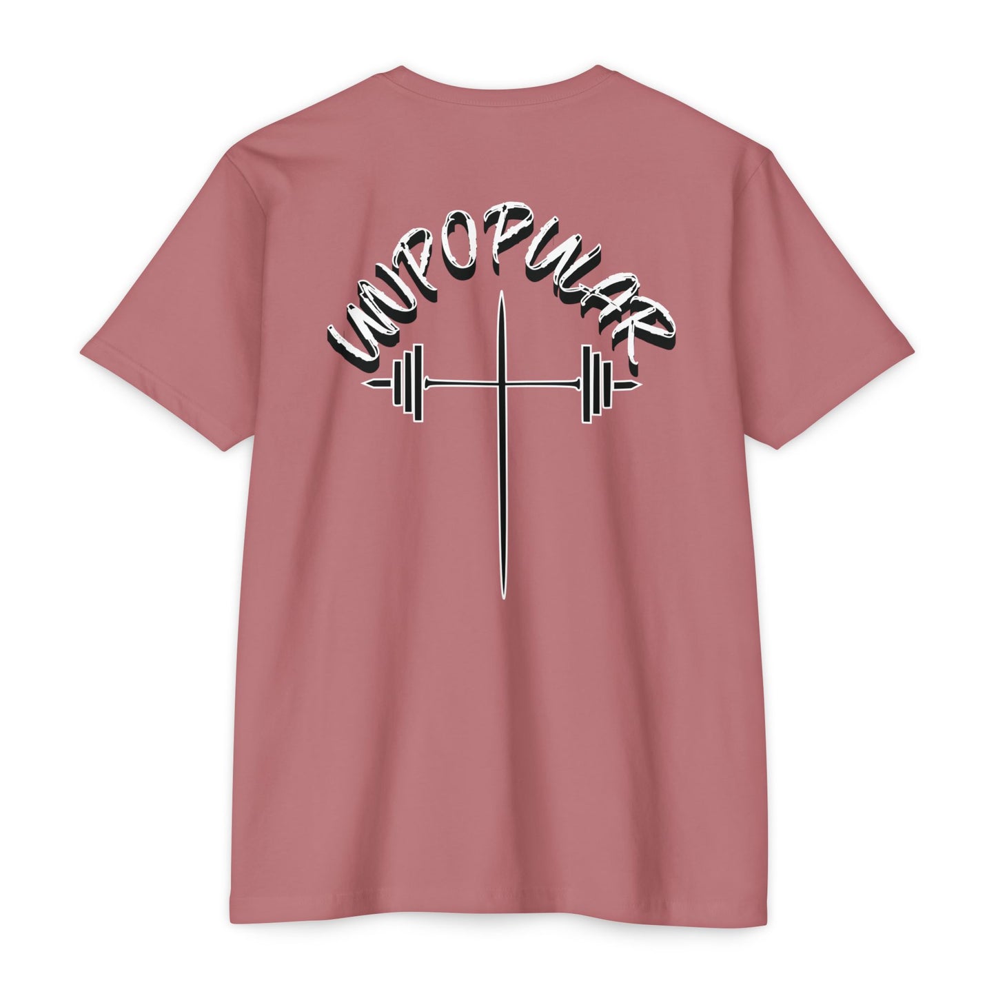 "UNPOPULAR" Unisex Fitness T-Shirt: Empower Your Workout, Gym Apparel, Casual Wear, Training Gear, Gift for Fitness Enthusiasts.