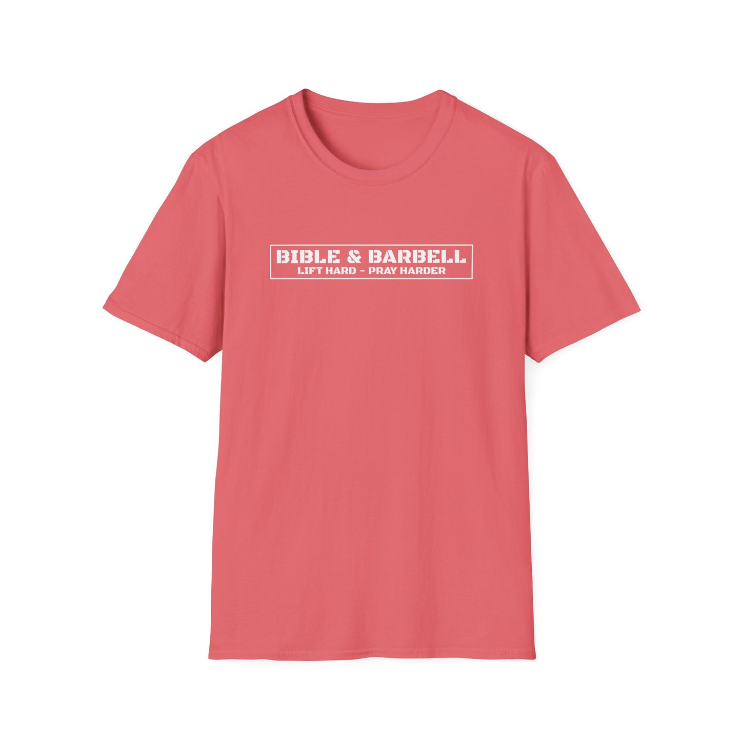 Bible & Barbell Logo Unisex Softstyle T-Shirt