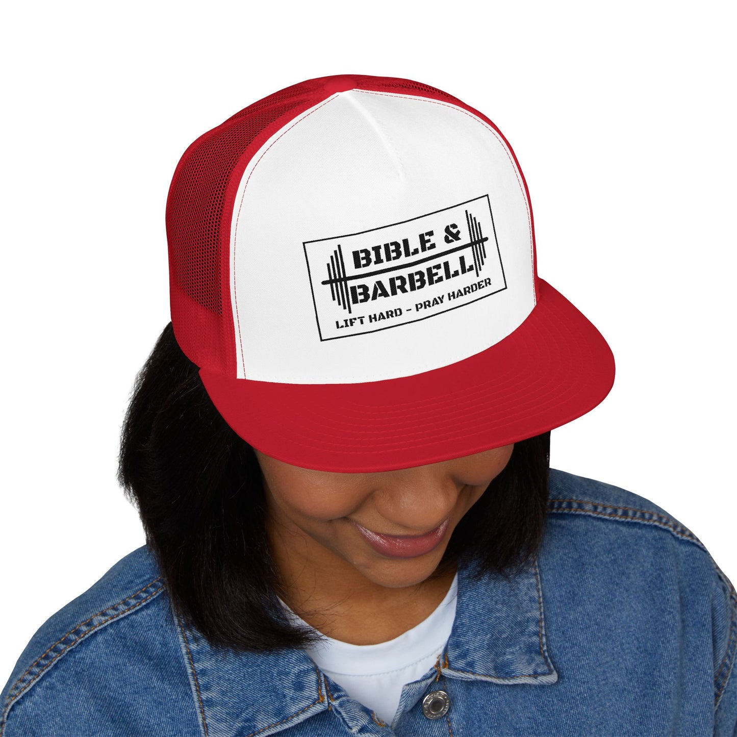 Bible & Barbell 5 Panel Trucker Cap