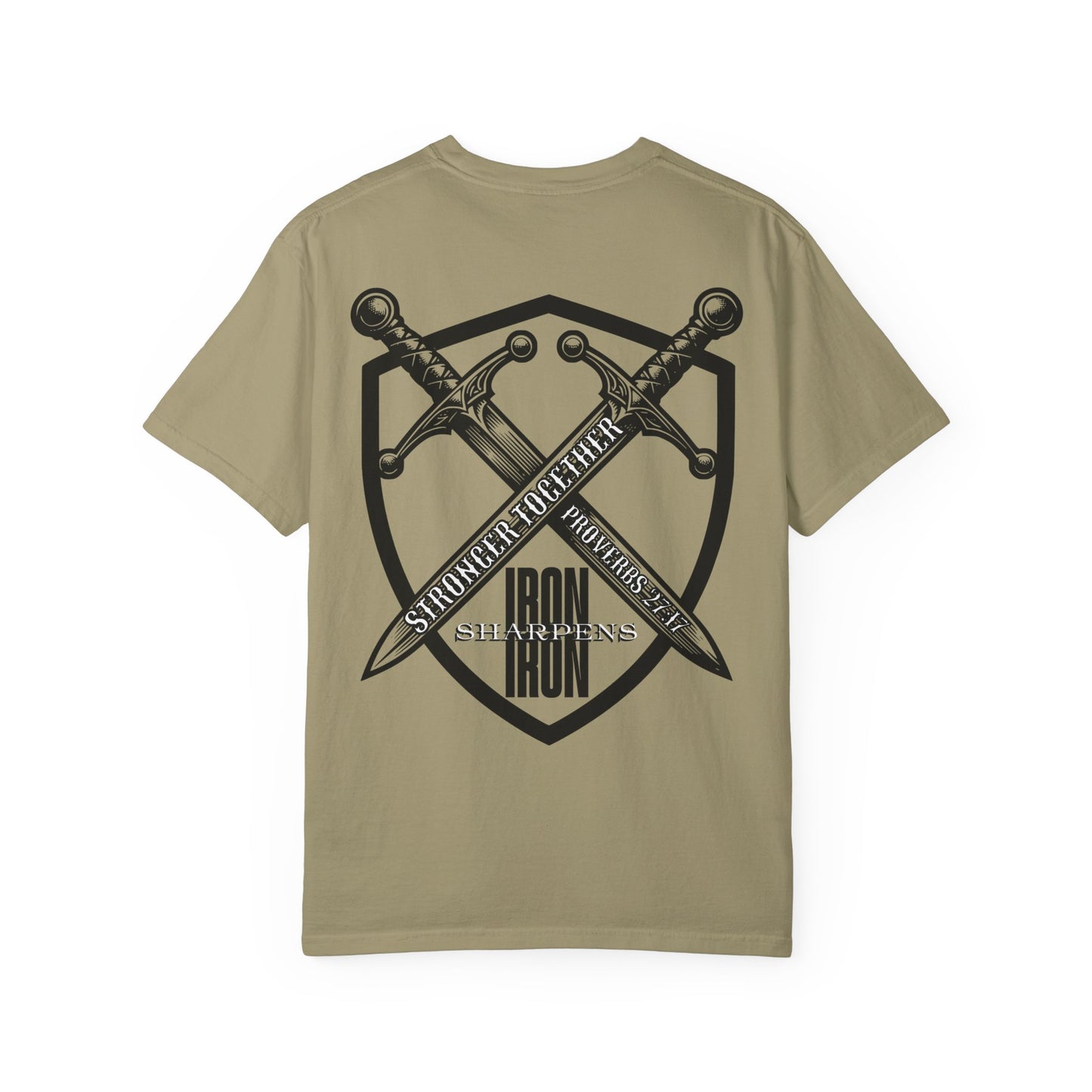 Iron Sharpens Iron Proverbs 27:17 T-Shirt