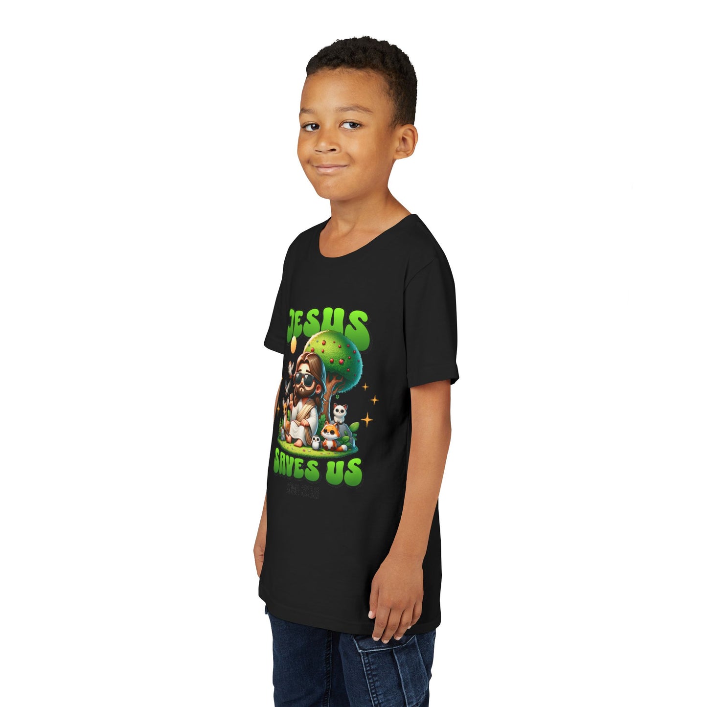 Vintage Jesus Saves Youth Tee