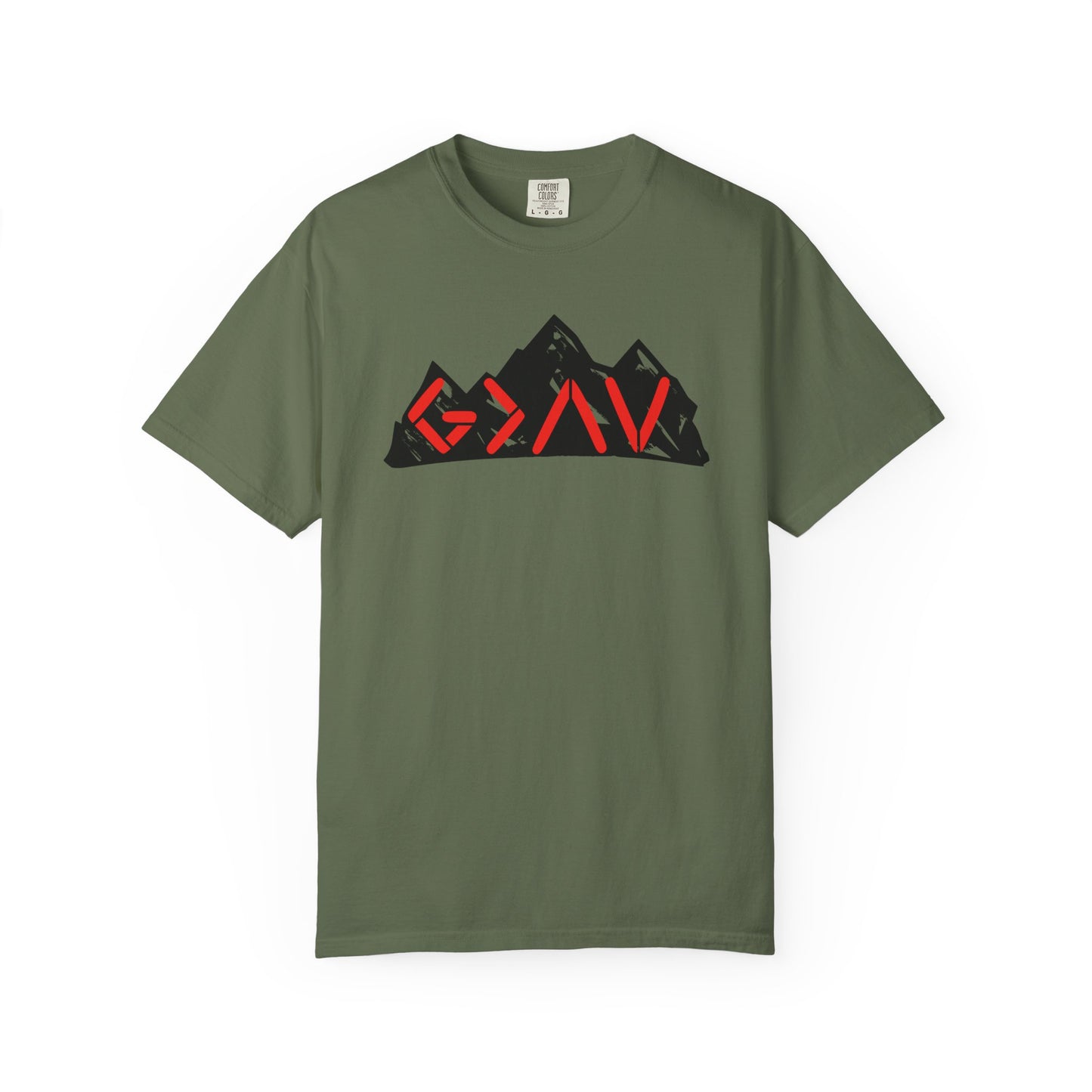God Is Greater Than The Highs and Lows Mountain Graphic Unisex T-Shirt