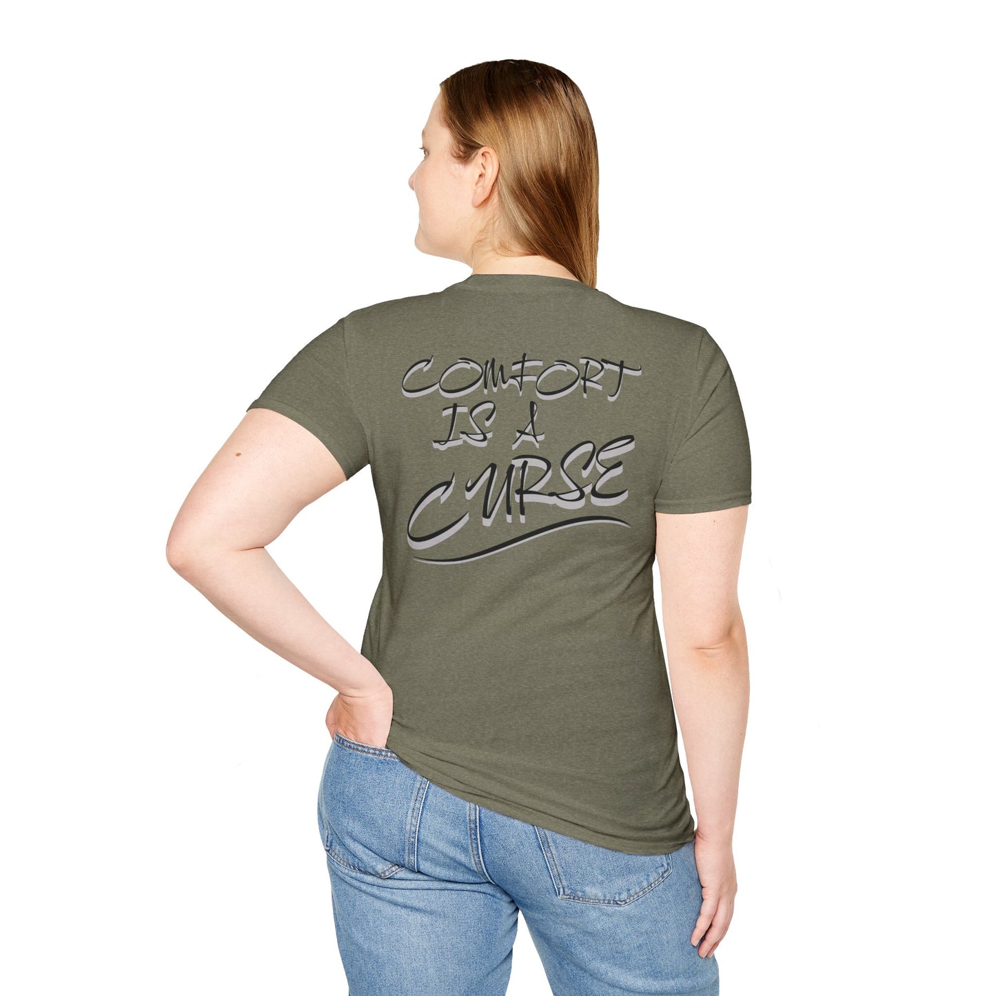 Comfort is a Curse Unisex Softstyle T-Shirt