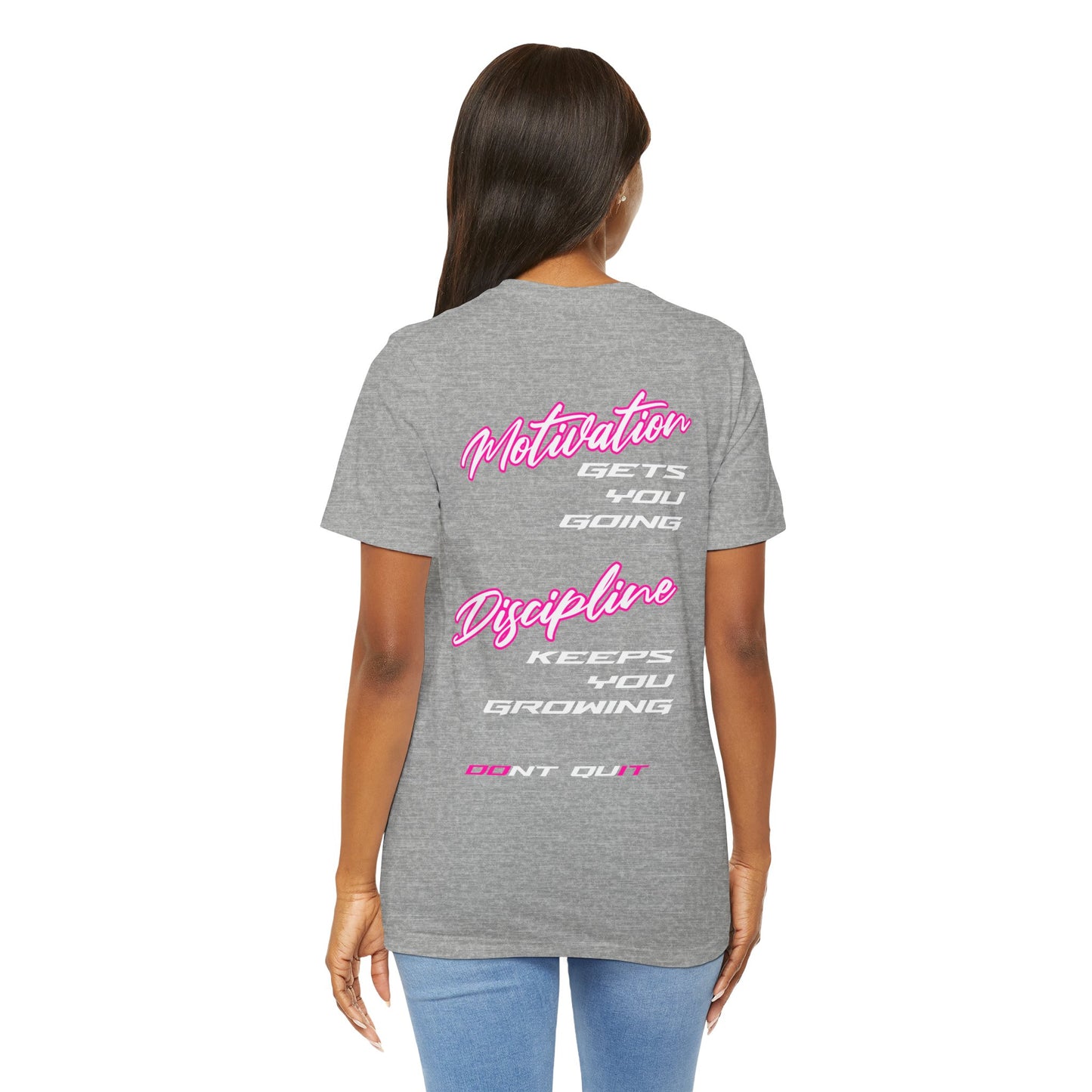 PINK Motivation vs. Discipline T-shirt