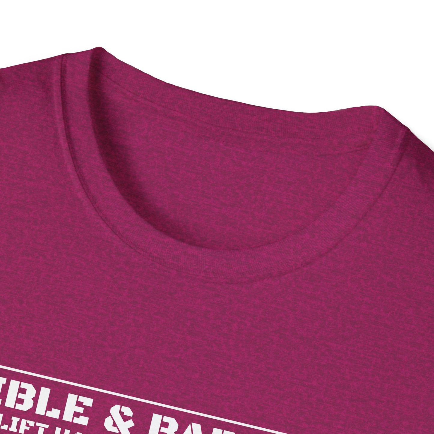 Bible & Barbell Logo Unisex Softstyle T-Shirt