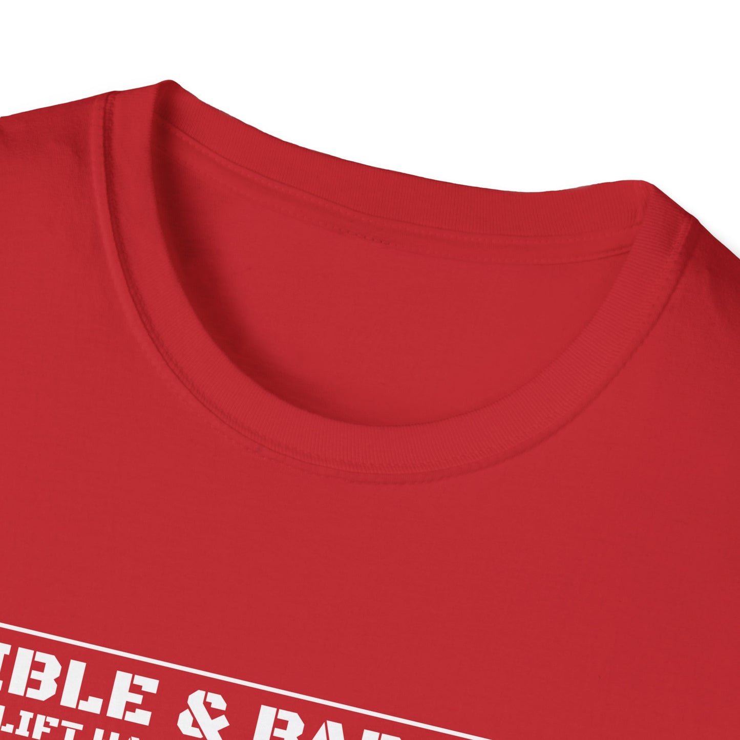 Bible & Barbell Logo Unisex Softstyle T-Shirt