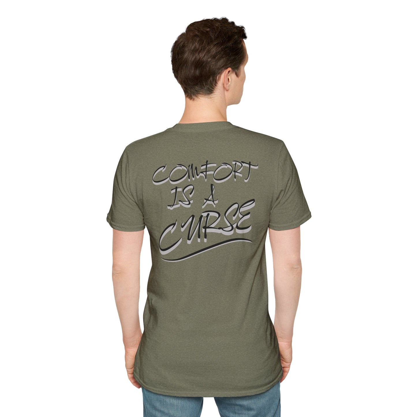 Comfort is a Curse Unisex Softstyle T-Shirt