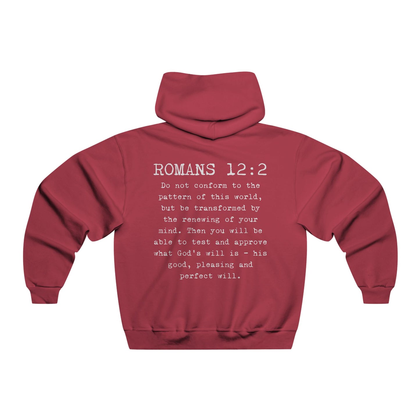 Romans 12:2 Warrior Hoodie