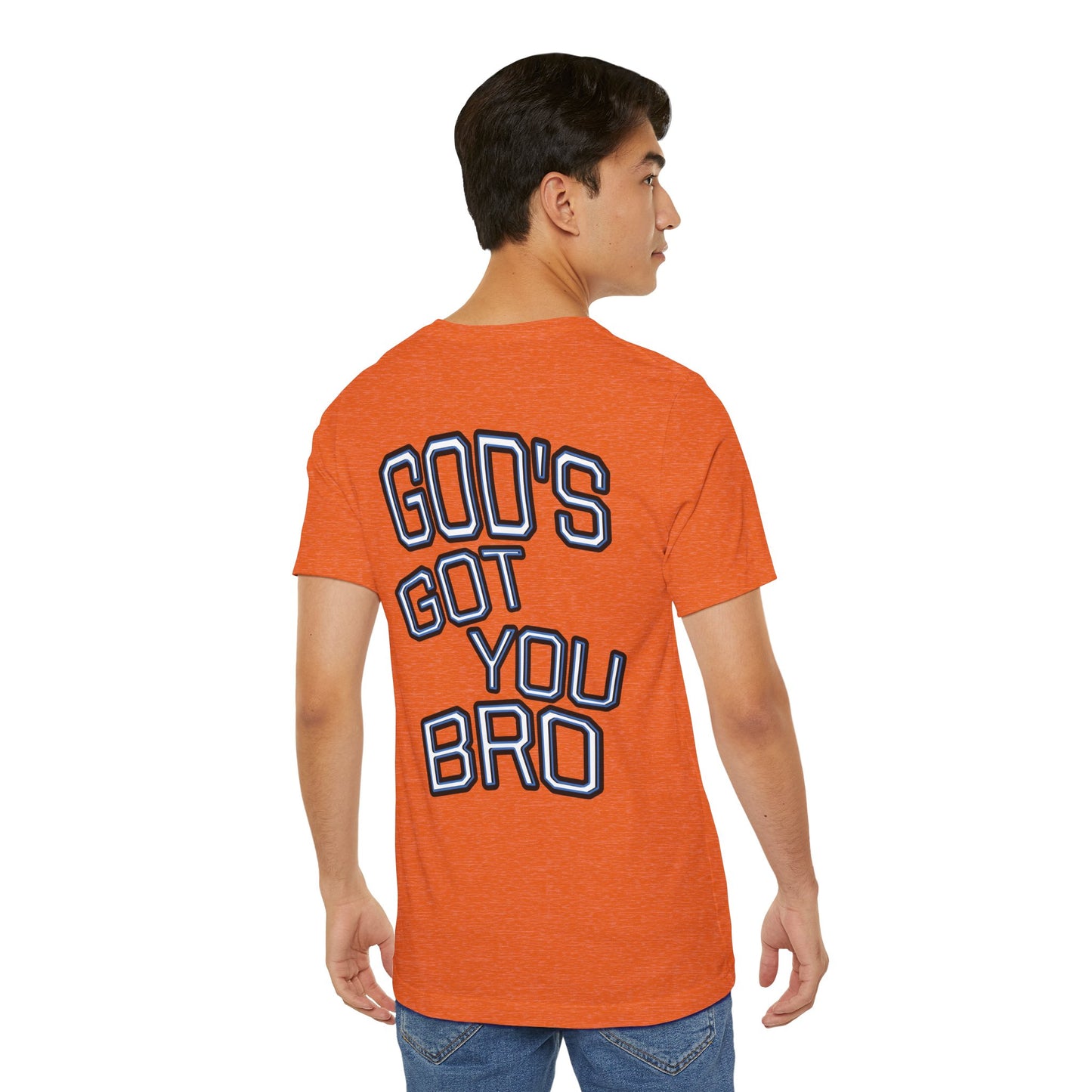 God's Got You Bro T-Shirt | Inspirational Tee | Faith-Based Apparel | Gift for Friends | Unisex Funny Shirt