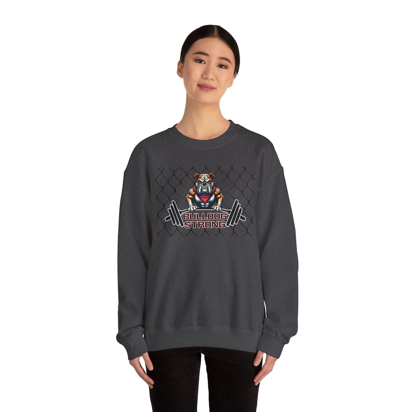 Bulldog Strong Crewneck Sweatshirt