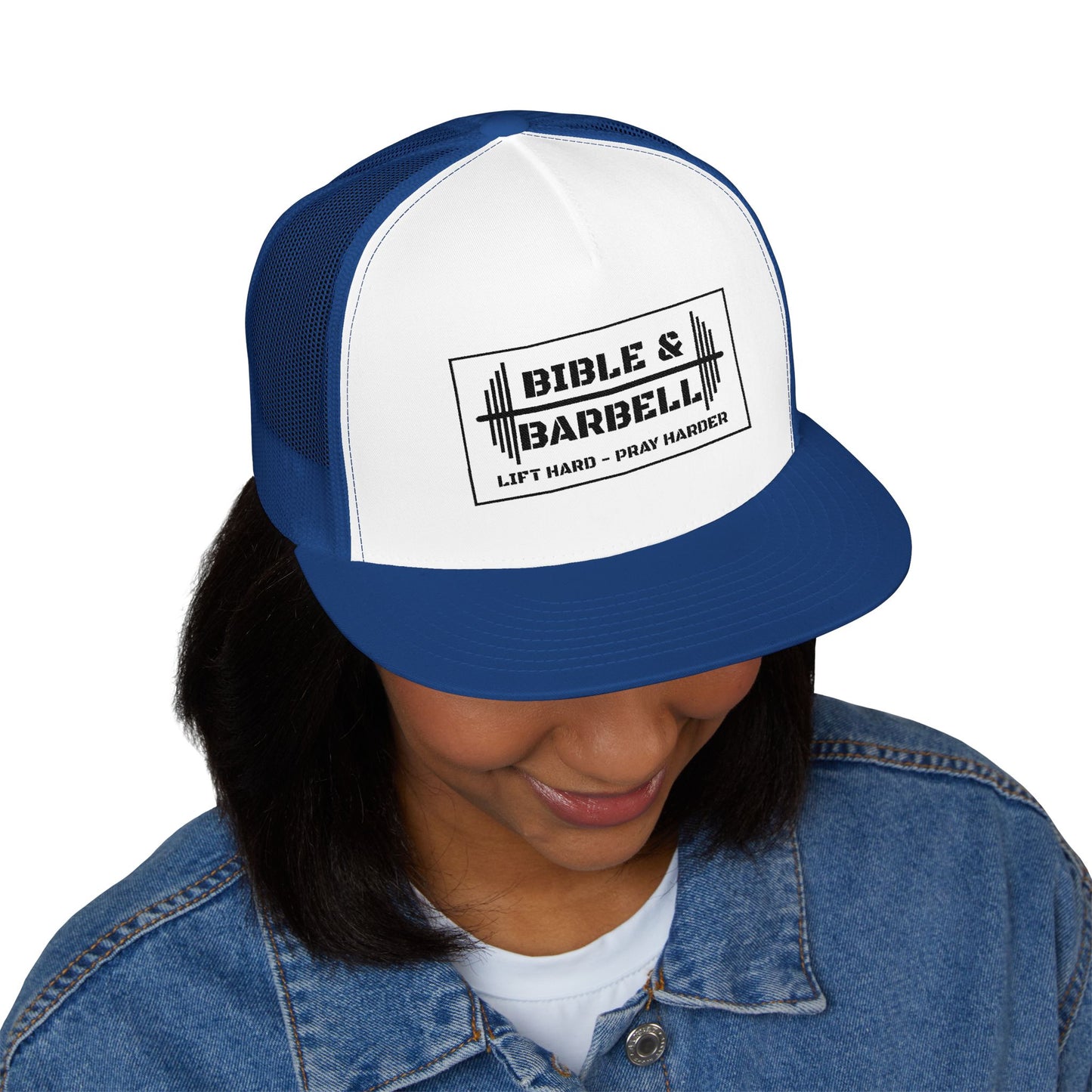 Bible & Barbell 5 Panel Trucker Cap
