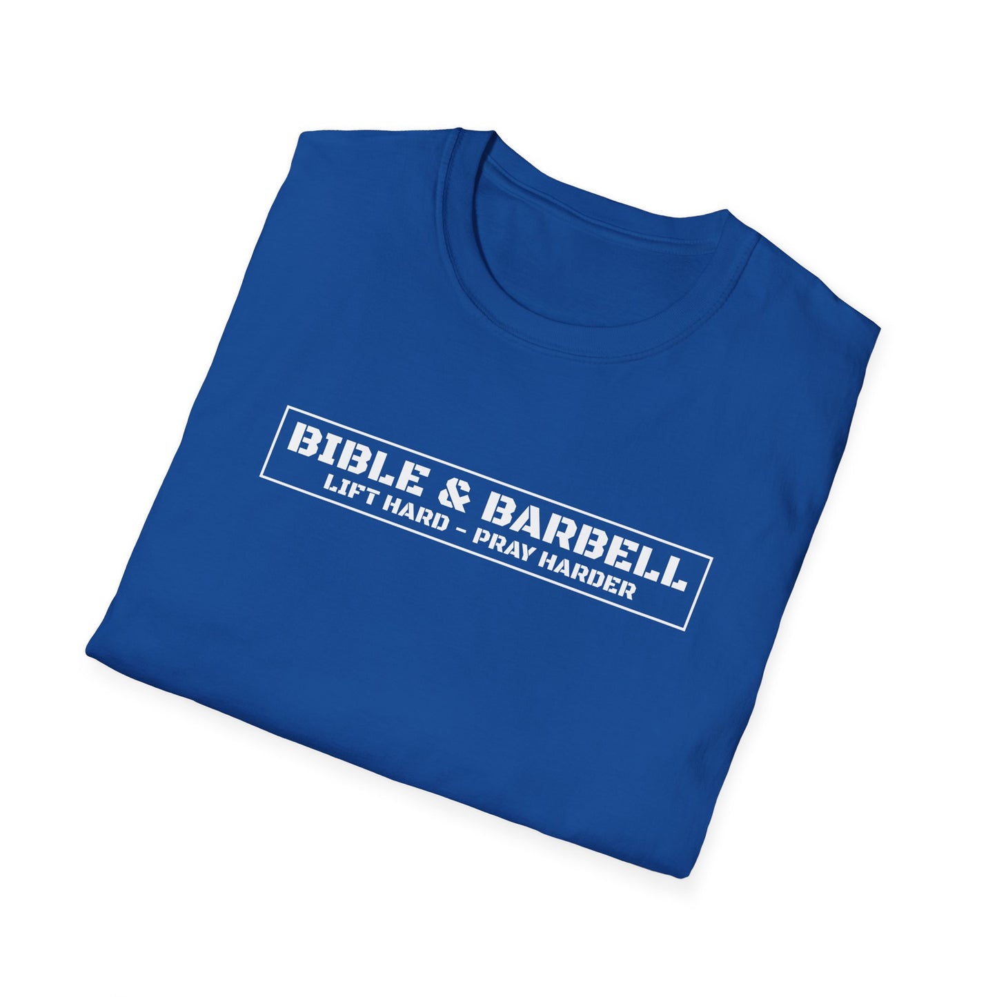 Bible & Barbell Logo Unisex Softstyle T-Shirt