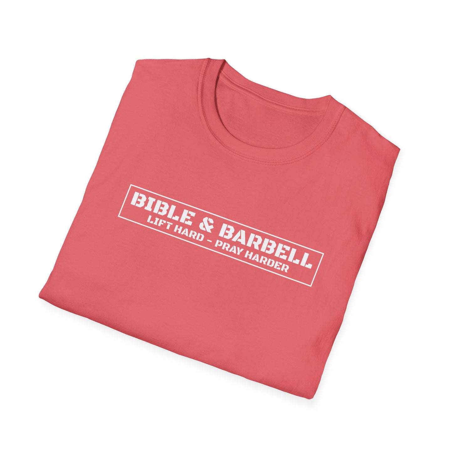 Bible & Barbell Logo Unisex Softstyle T-Shirt