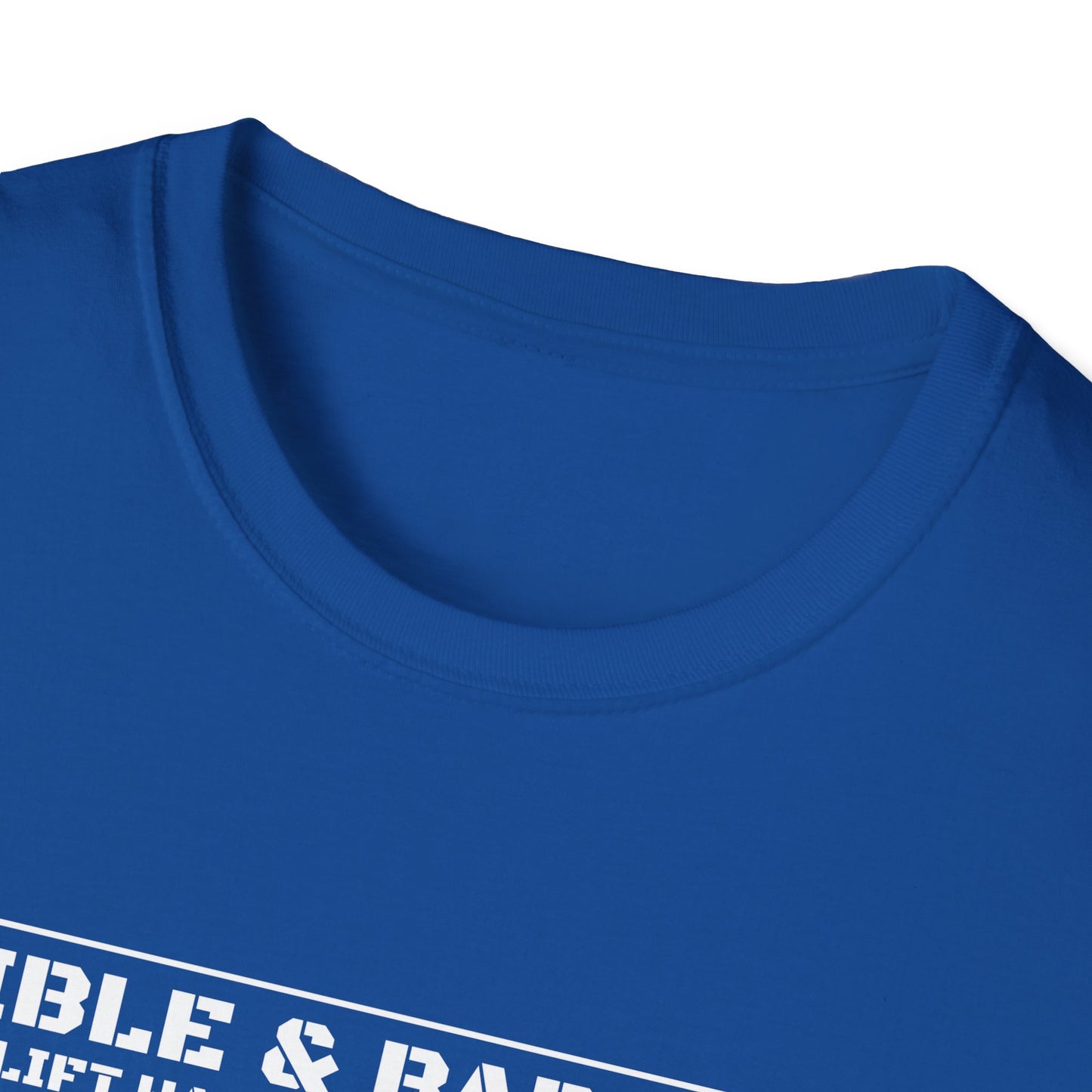Bible & Barbell Logo Unisex Softstyle T-Shirt
