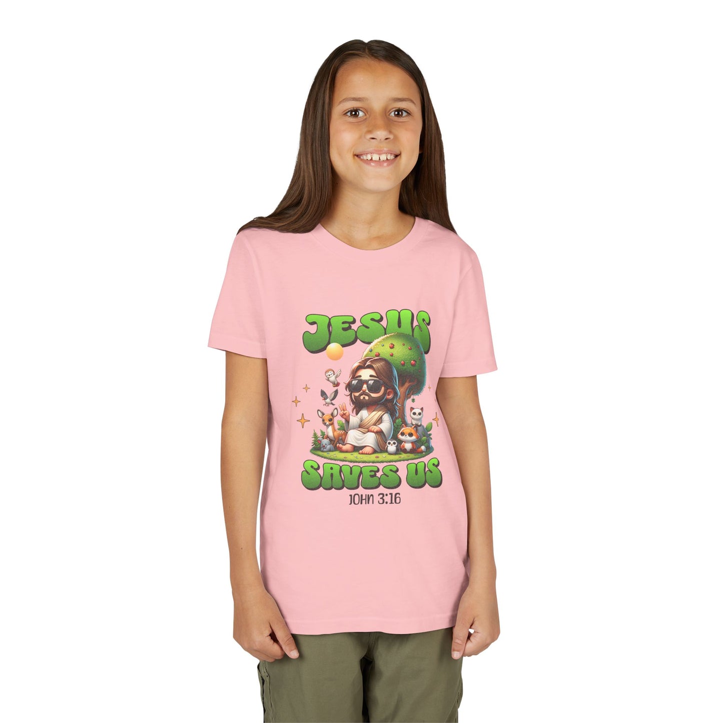 Vintage Jesus Saves Youth Tee