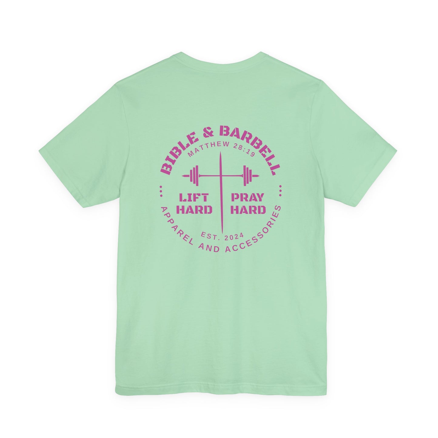 Women's Pink Circle Logo T-Shirt