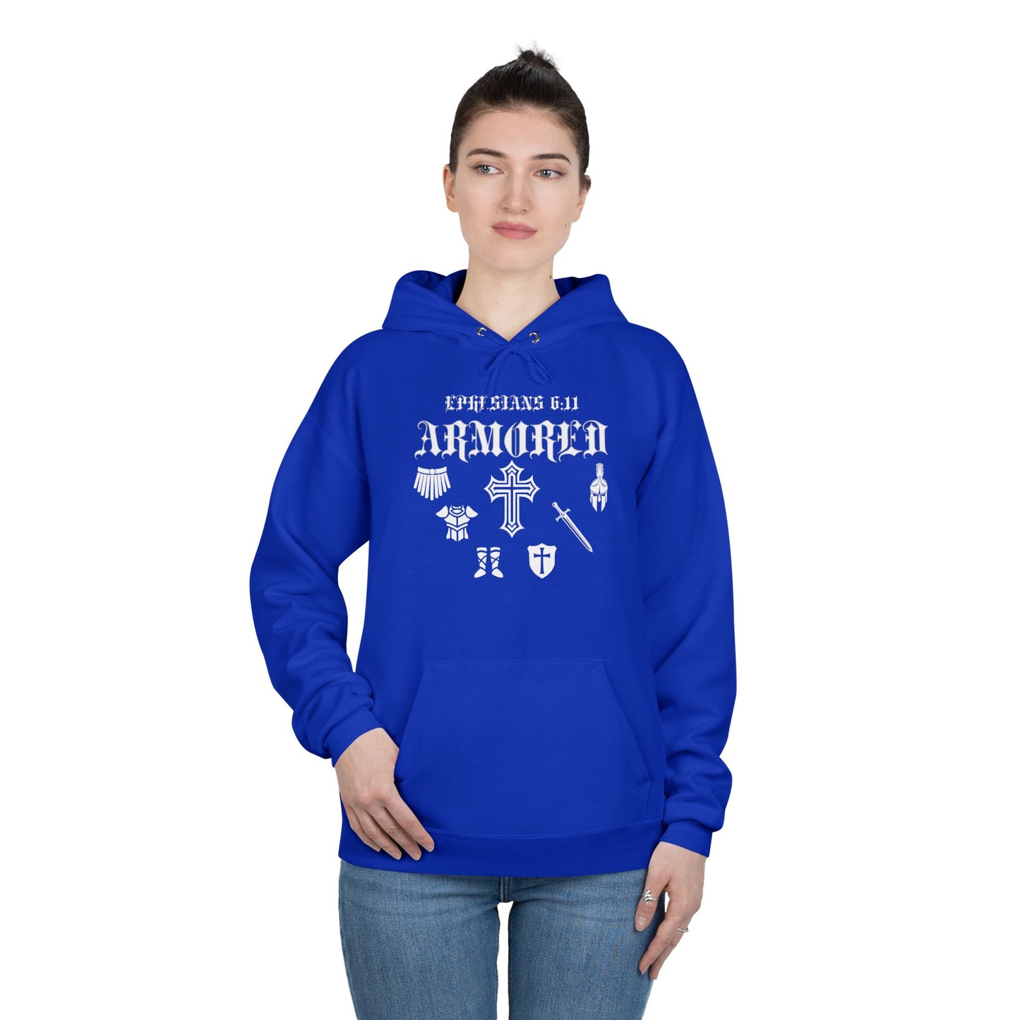 Ephesians 6:11 Eco-Friendly Hoodie