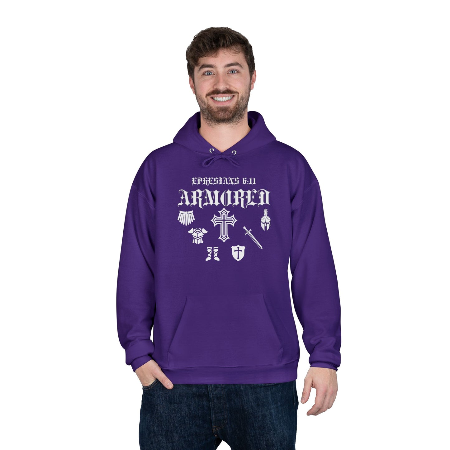Ephesians 6:11 Eco-Friendly Hoodie